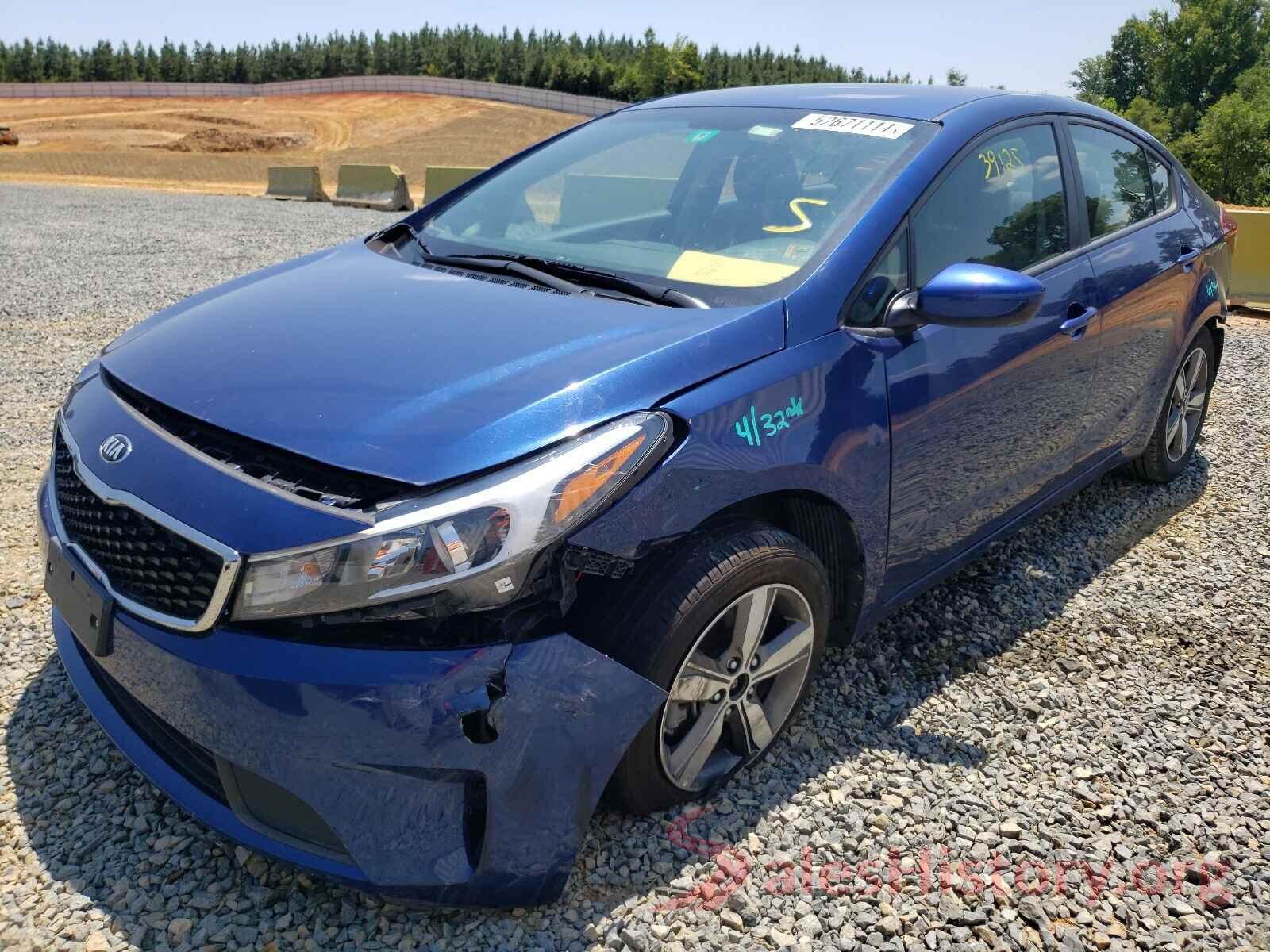 3KPFL4A73JE253651 2018 KIA FORTE