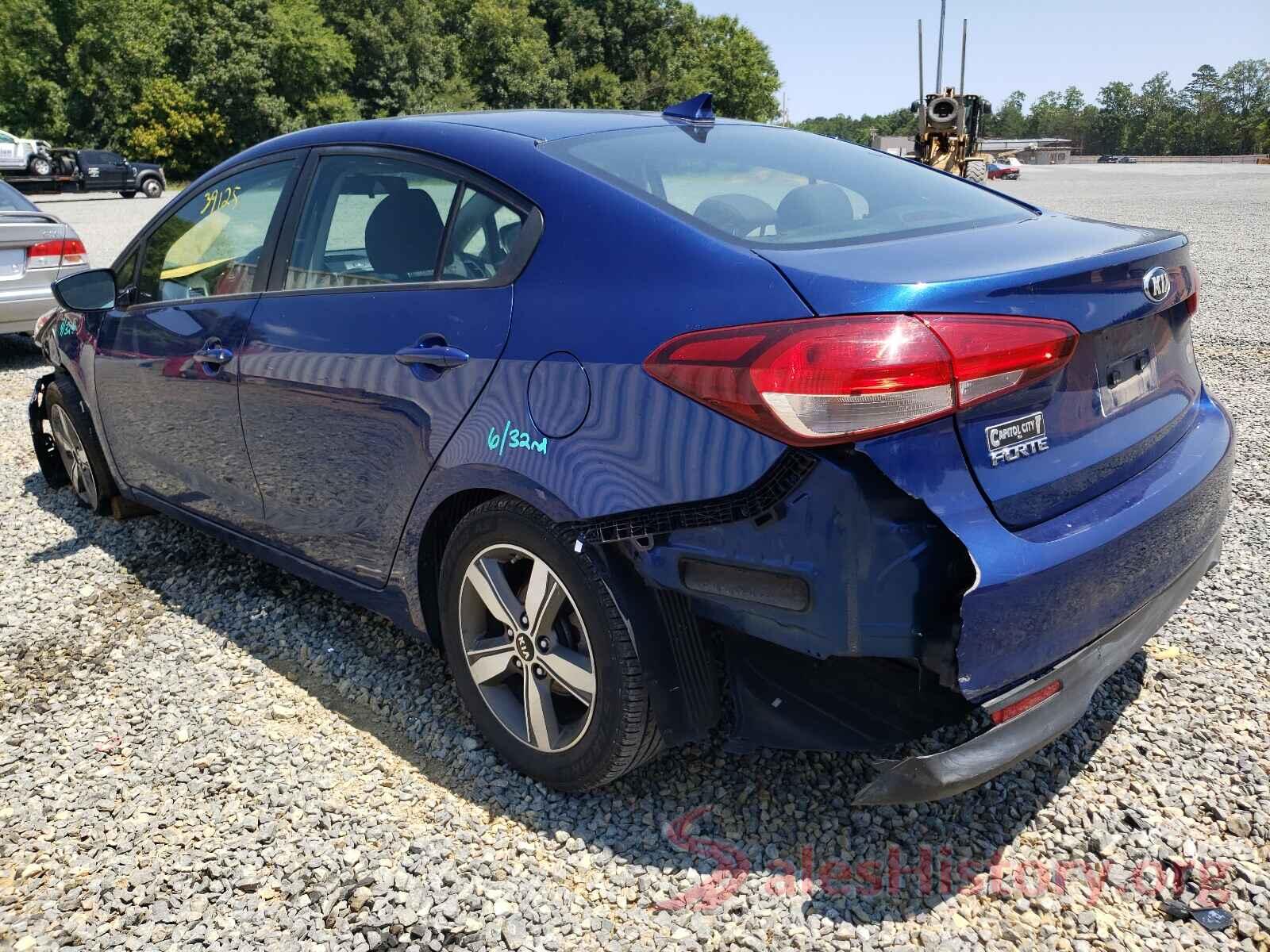 3KPFL4A73JE253651 2018 KIA FORTE