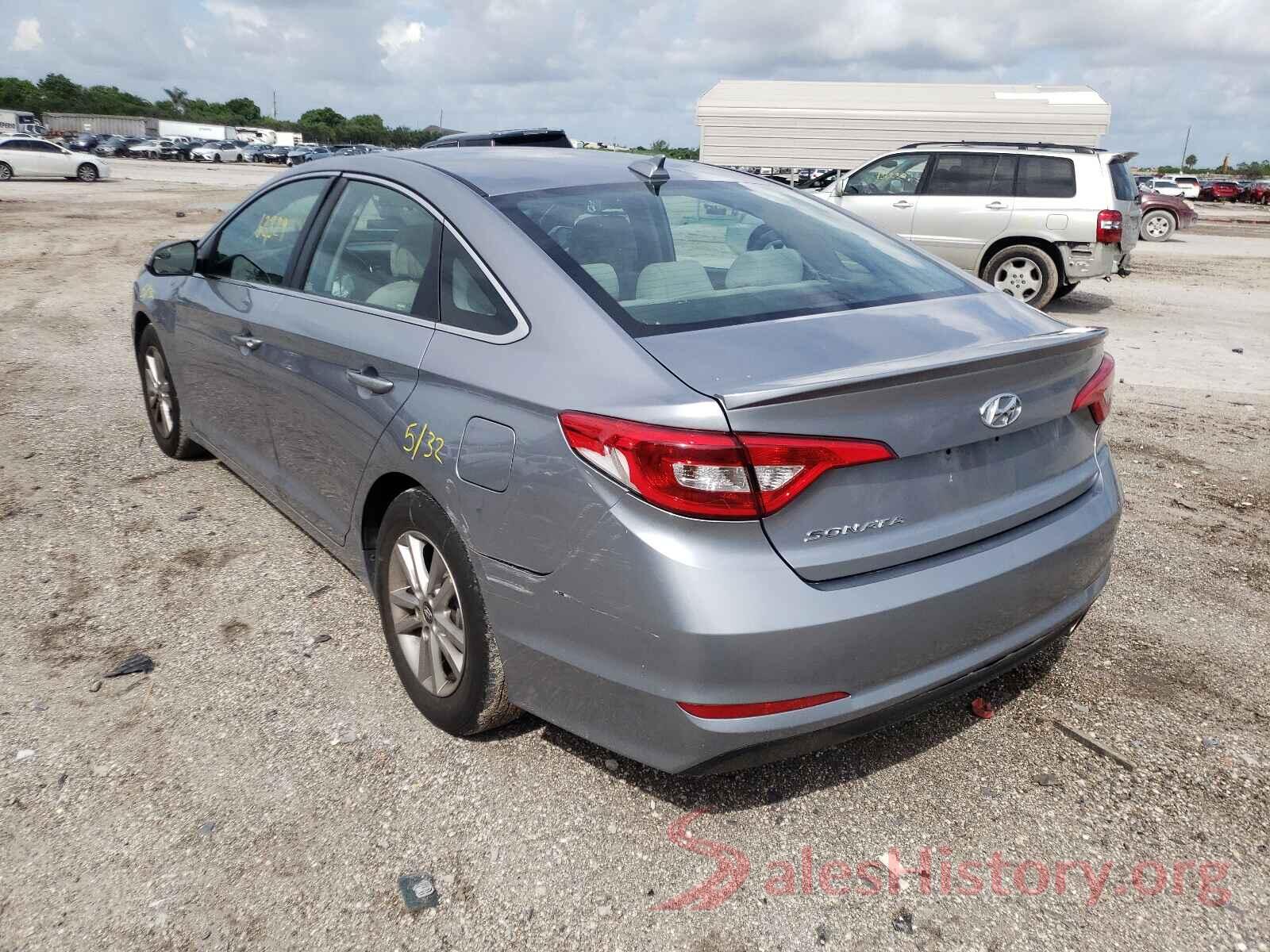 5NPE24AF7HH494091 2017 HYUNDAI SONATA