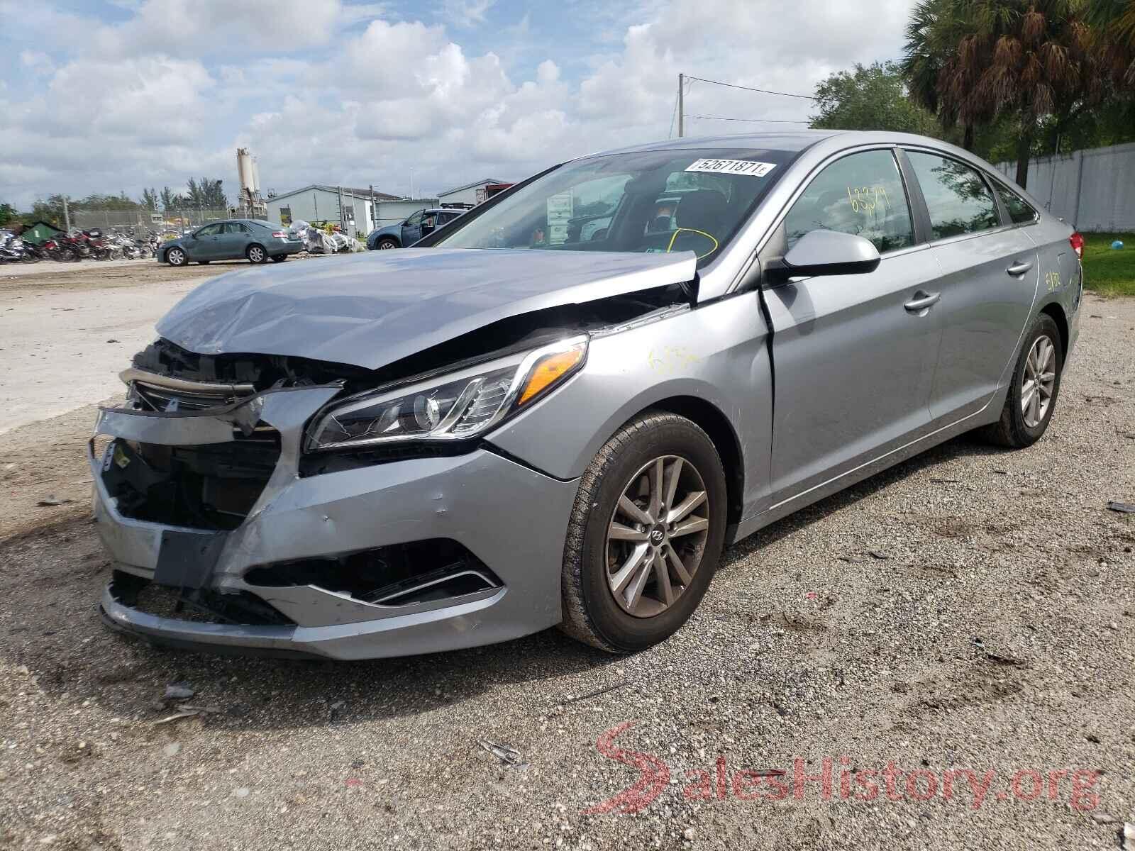 5NPE24AF7HH494091 2017 HYUNDAI SONATA