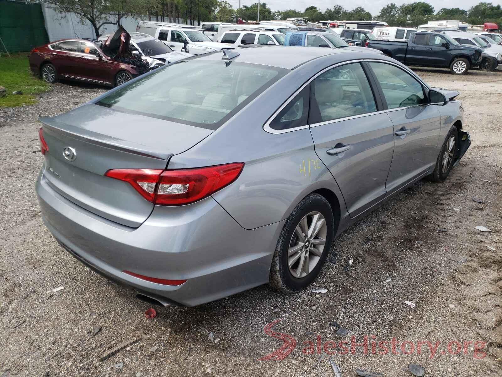 5NPE24AF7HH494091 2017 HYUNDAI SONATA