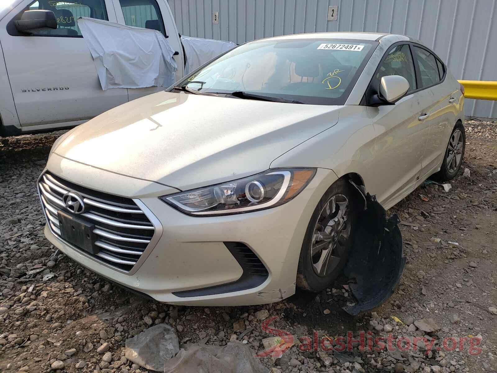 5NPD84LF1HH009869 2017 HYUNDAI ELANTRA