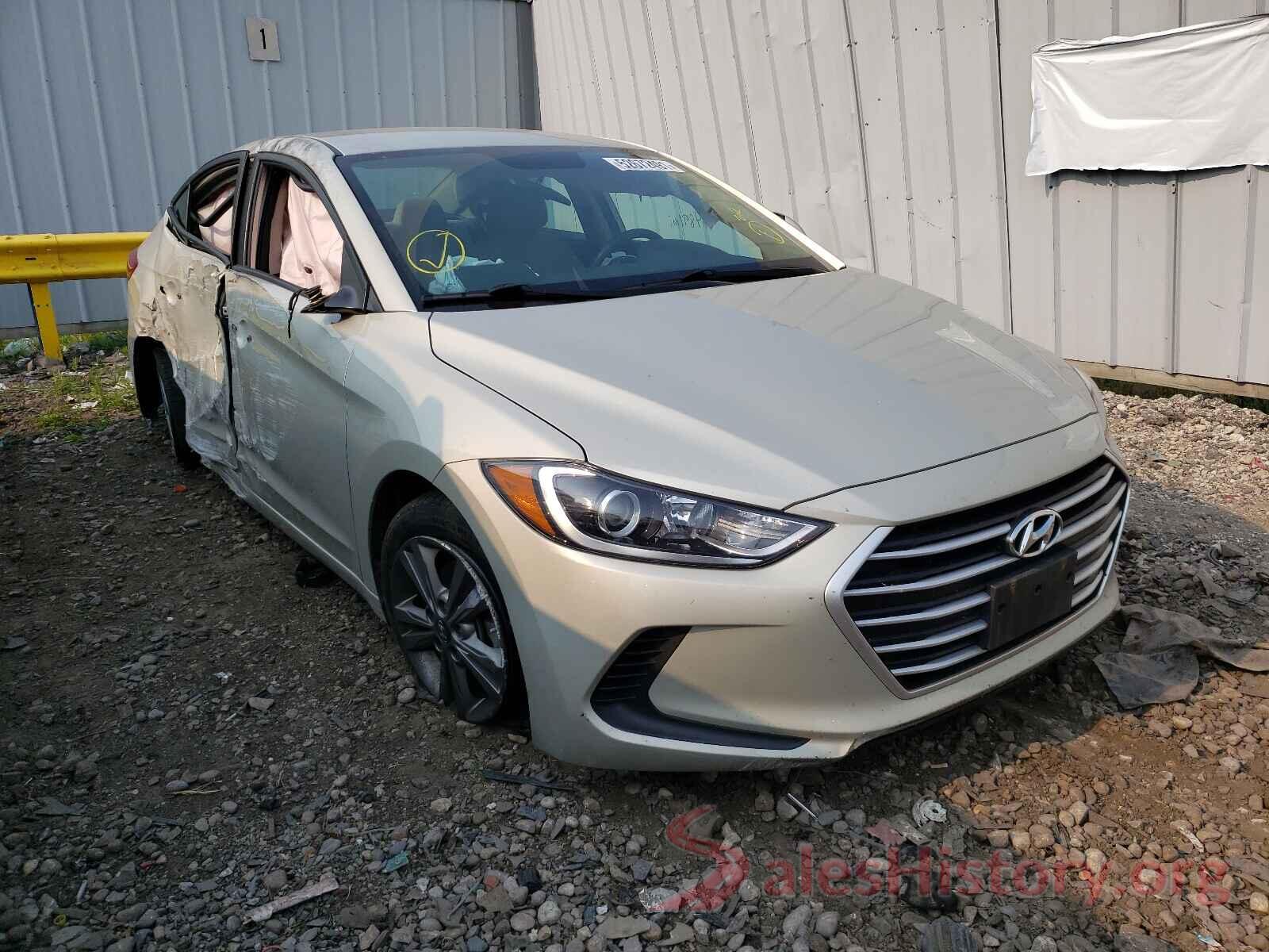 5NPD84LF1HH009869 2017 HYUNDAI ELANTRA