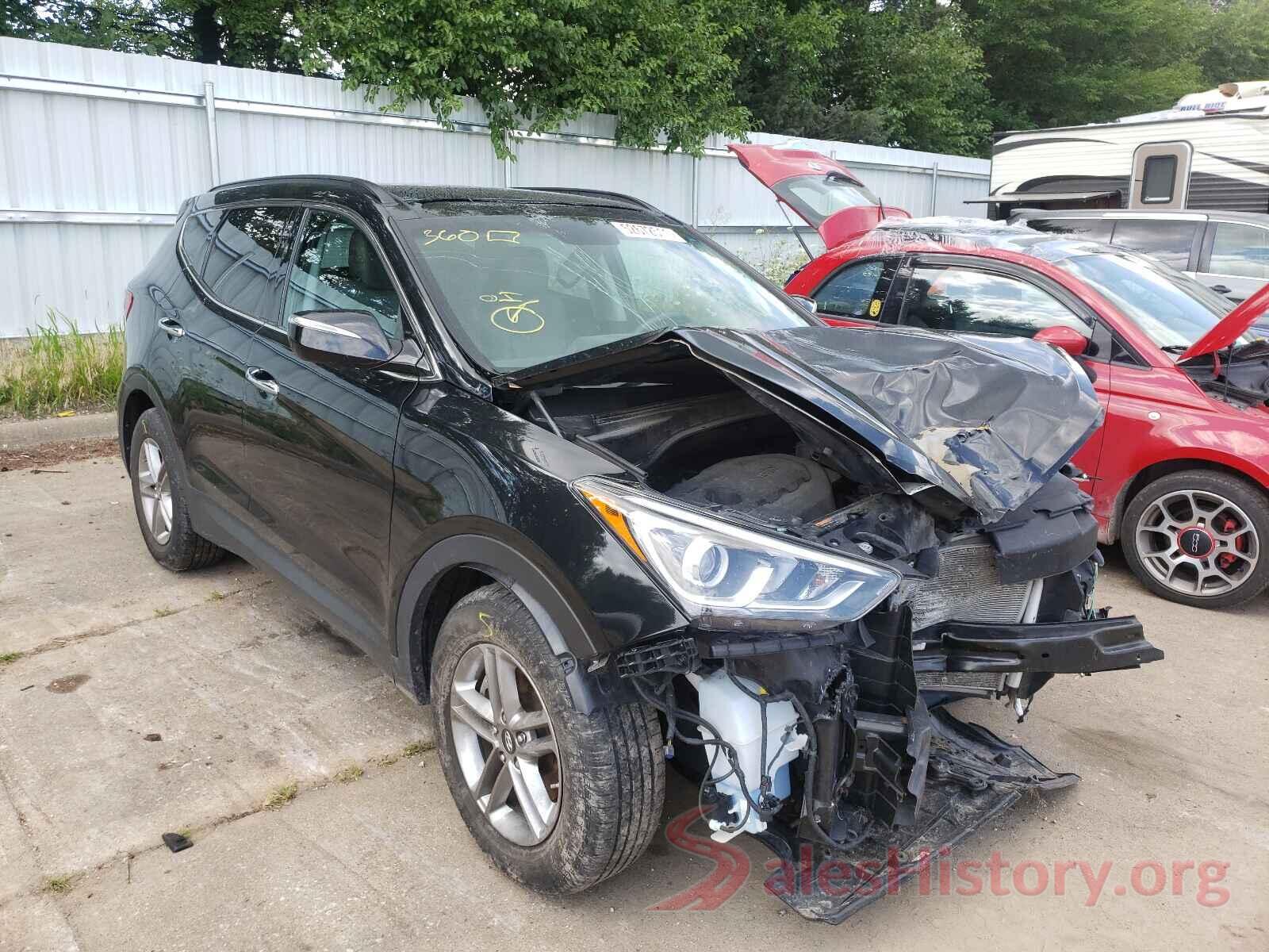 5XYZUDLB1HG425412 2017 HYUNDAI SANTA FE