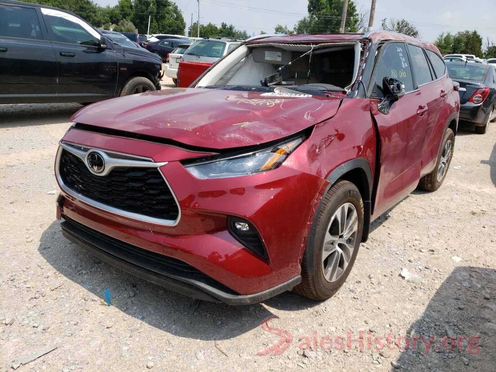 5TDGZRAH3MS515235 2021 TOYOTA HIGHLANDER