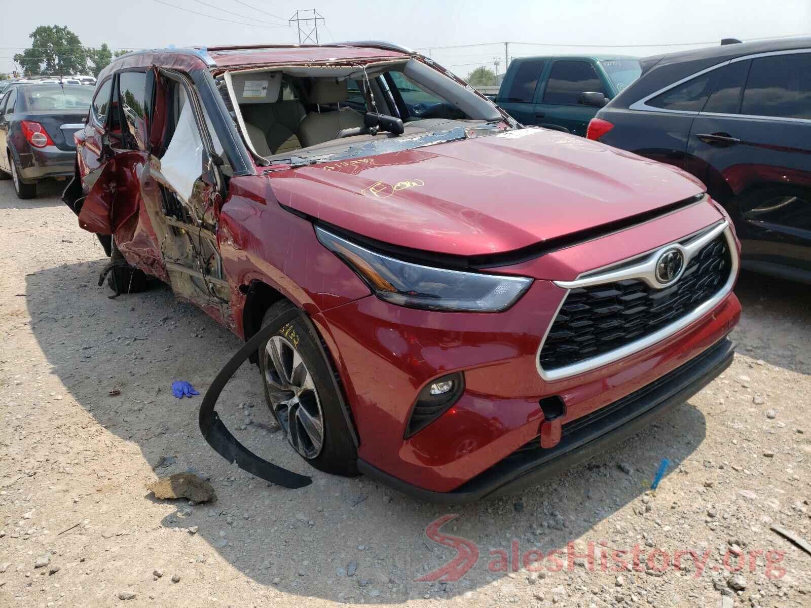 5TDGZRAH3MS515235 2021 TOYOTA HIGHLANDER