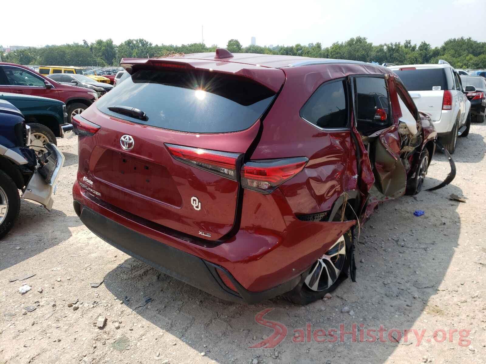 5TDGZRAH3MS515235 2021 TOYOTA HIGHLANDER