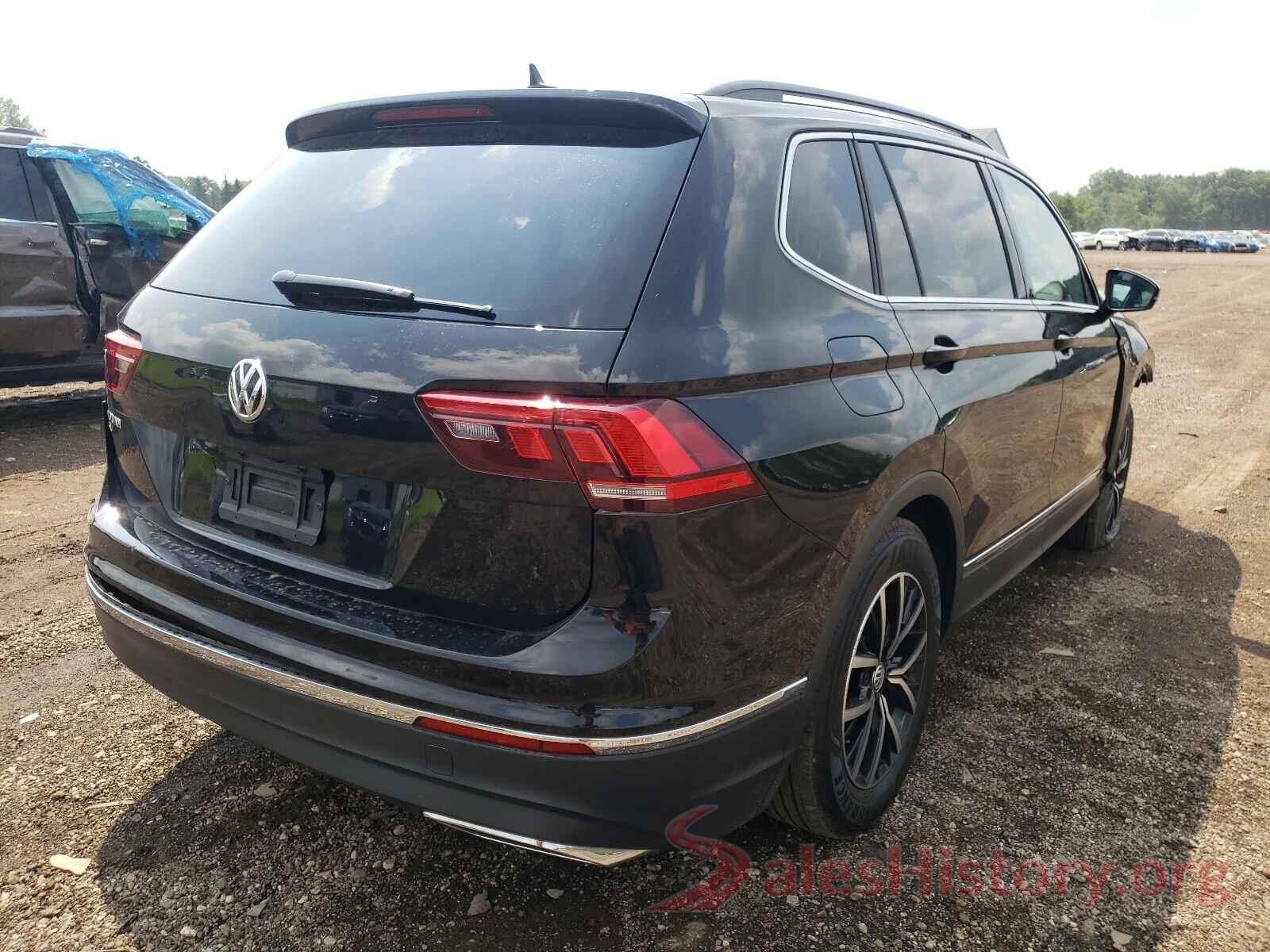 3VV3B7AX1MM009516 2021 VOLKSWAGEN TIGUAN