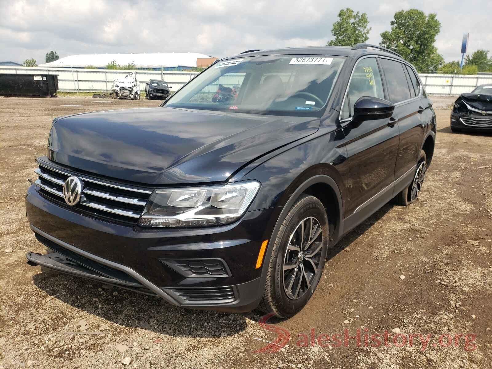 3VV3B7AX1MM009516 2021 VOLKSWAGEN TIGUAN