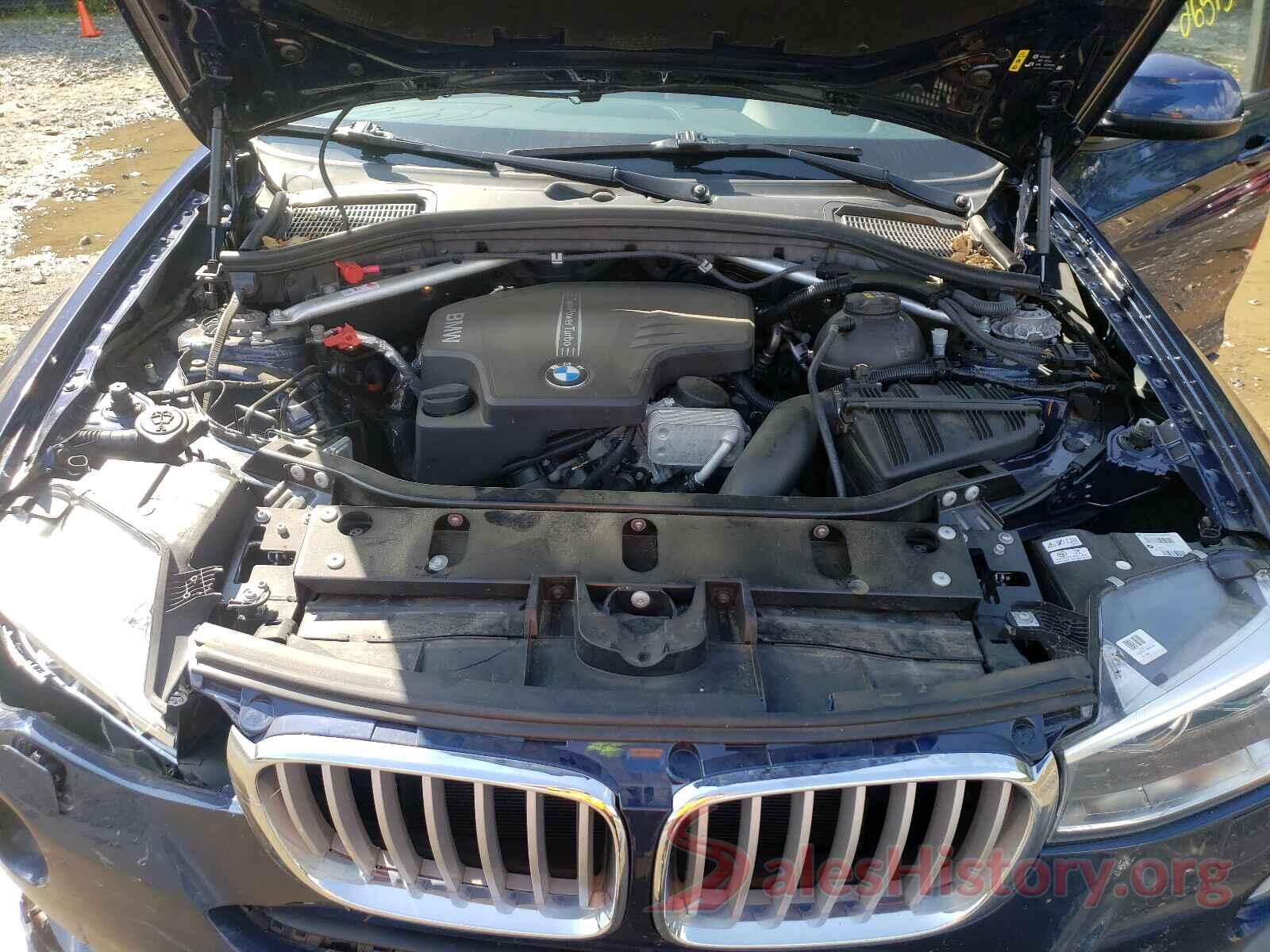 5UXWX9C39H0W75713 2017 BMW X3