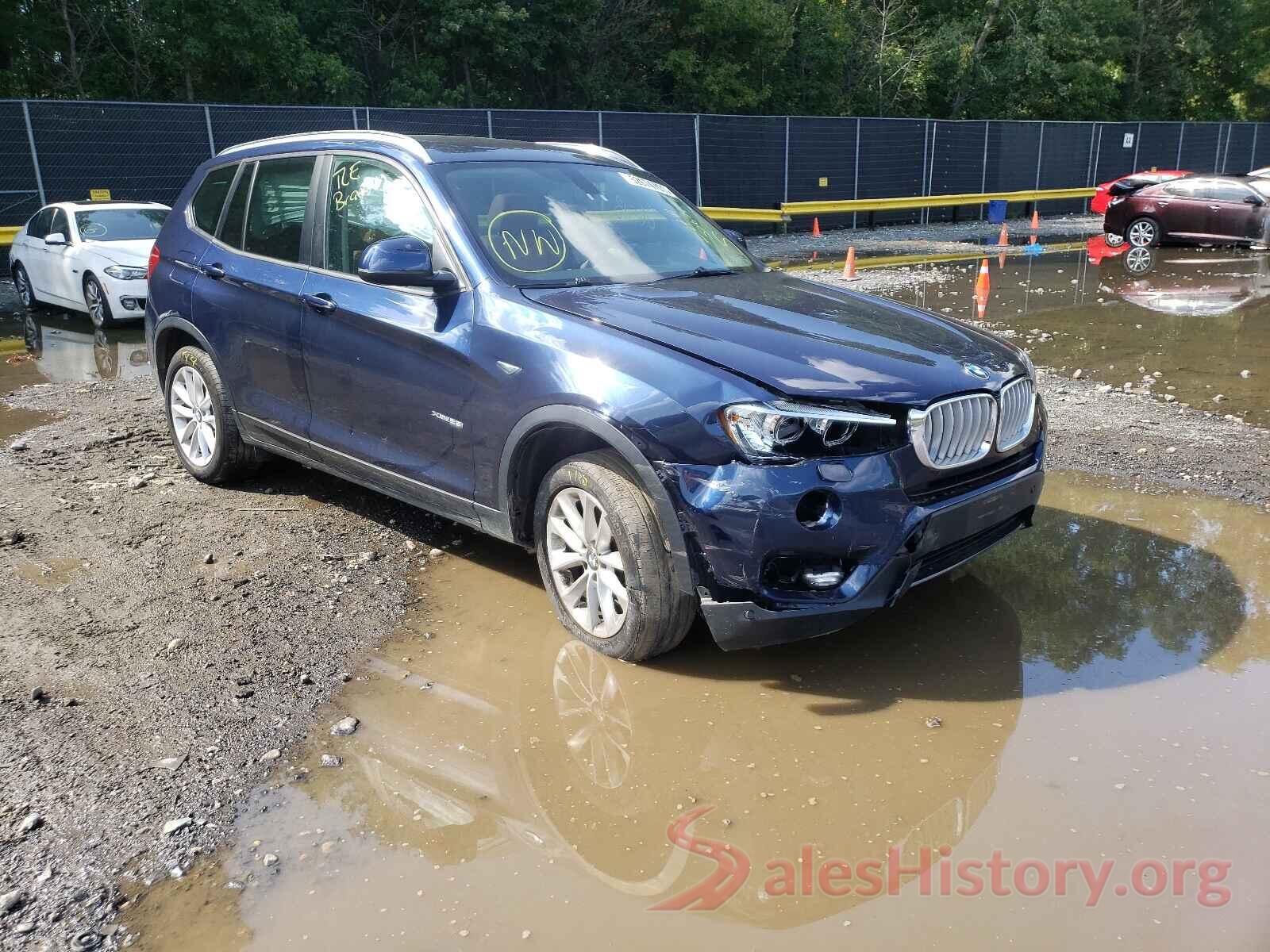 5UXWX9C39H0W75713 2017 BMW X3