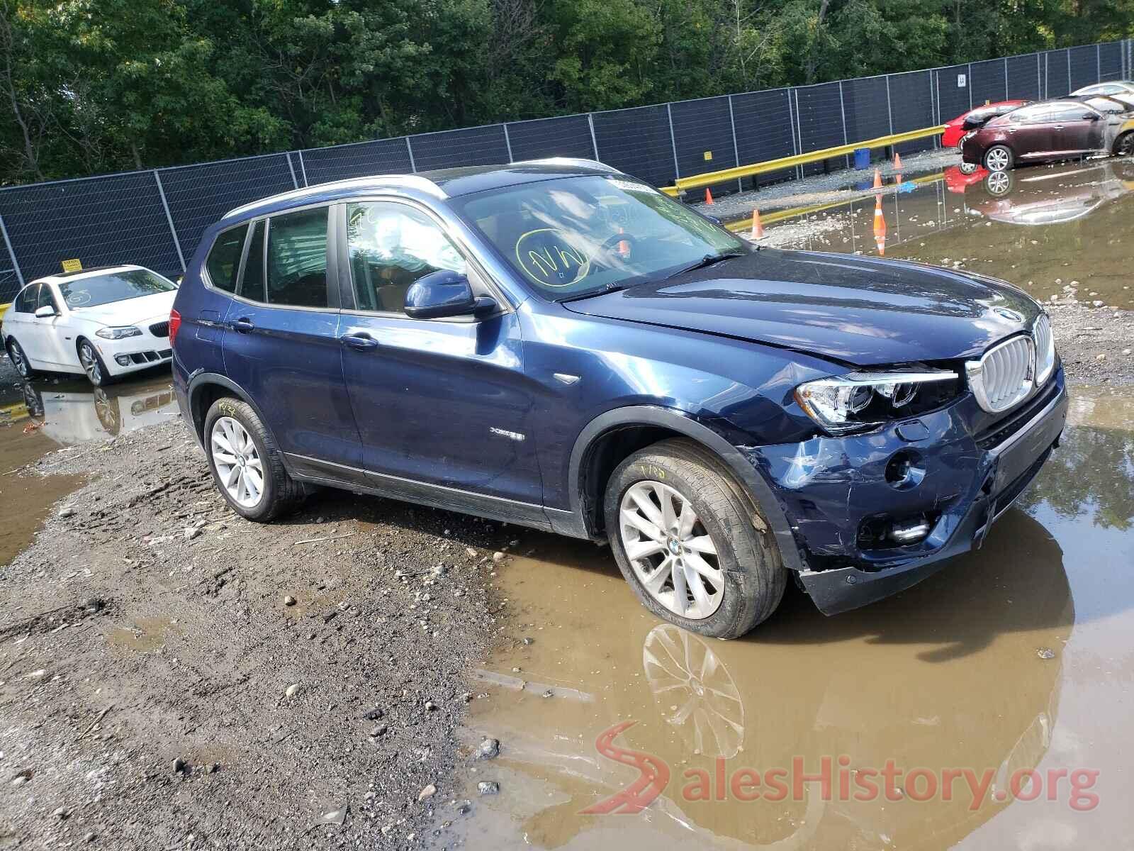 5UXWX9C39H0W75713 2017 BMW X3