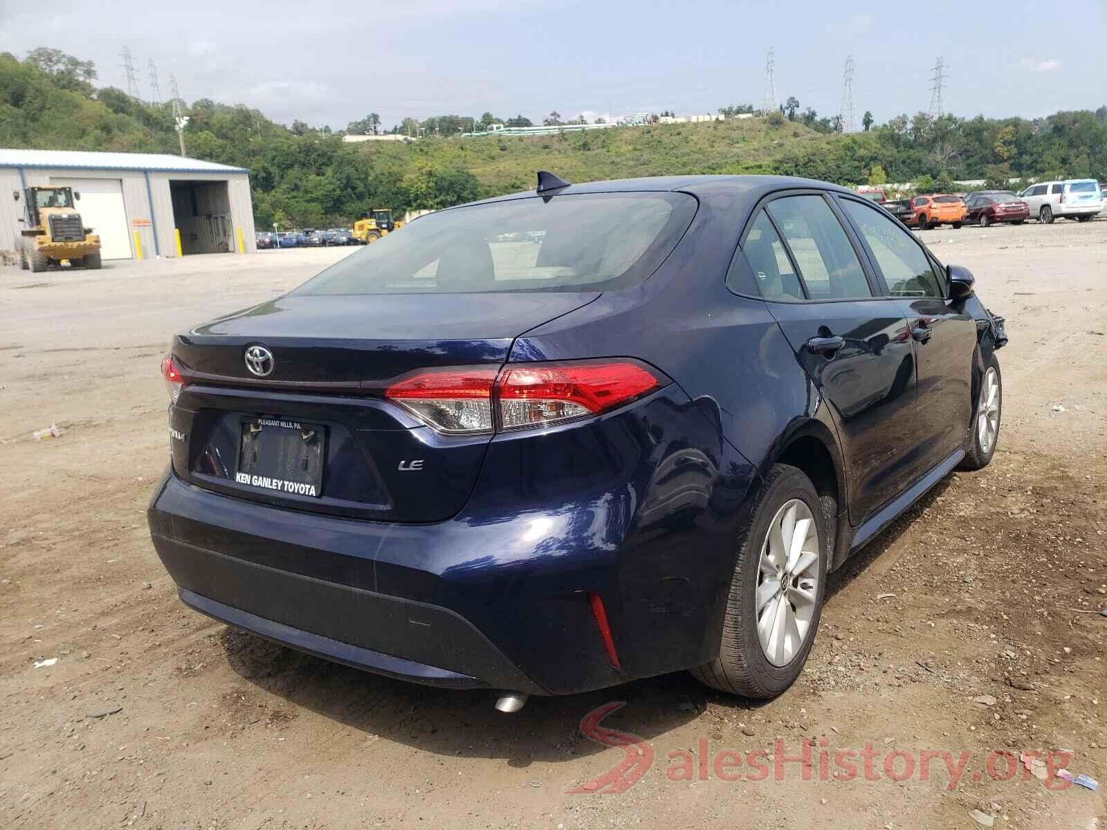 JTDHPRAE5LJ060111 2020 TOYOTA COROLLA