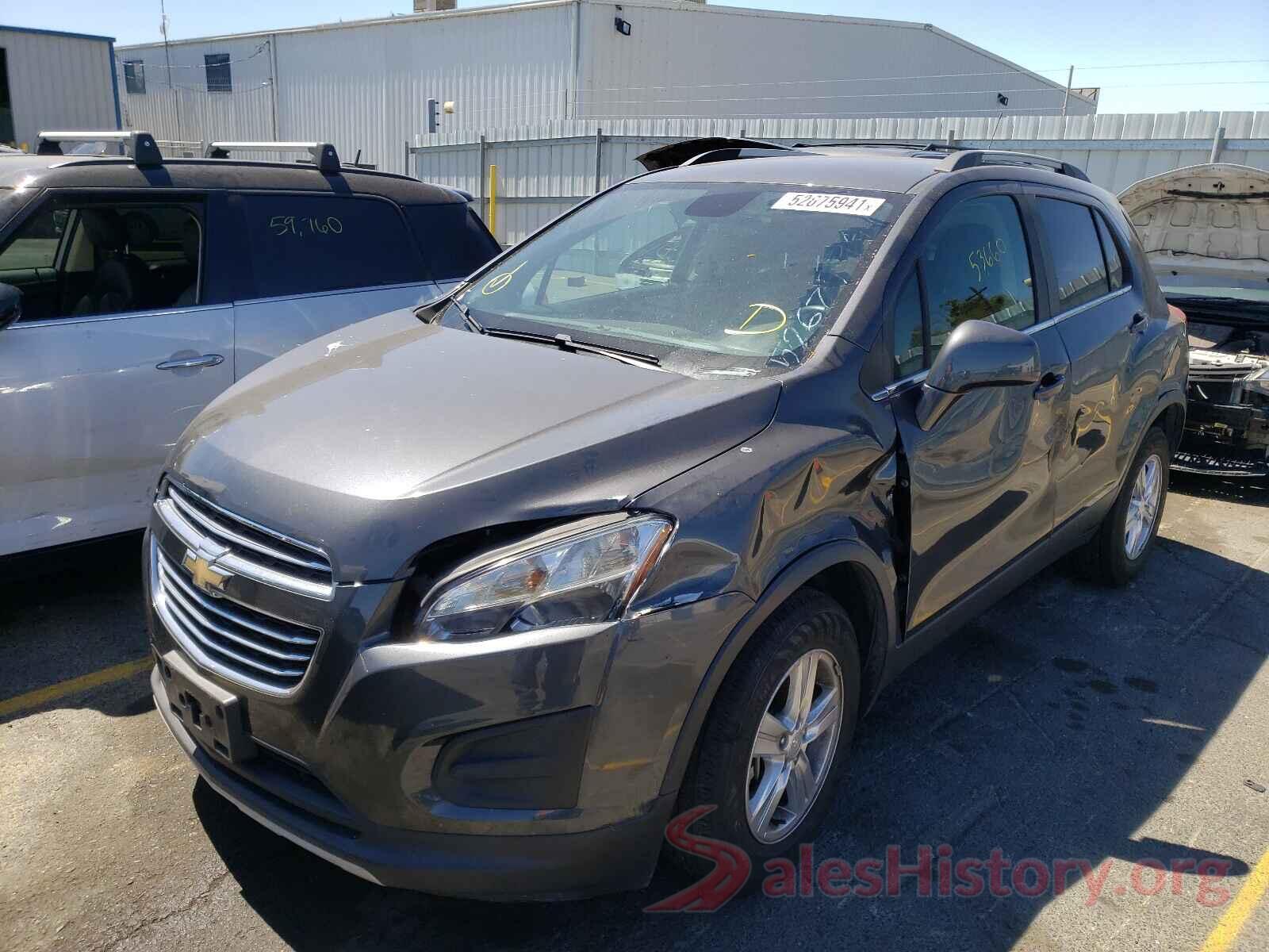 3GNCJLSB6GL120819 2016 CHEVROLET TRAX