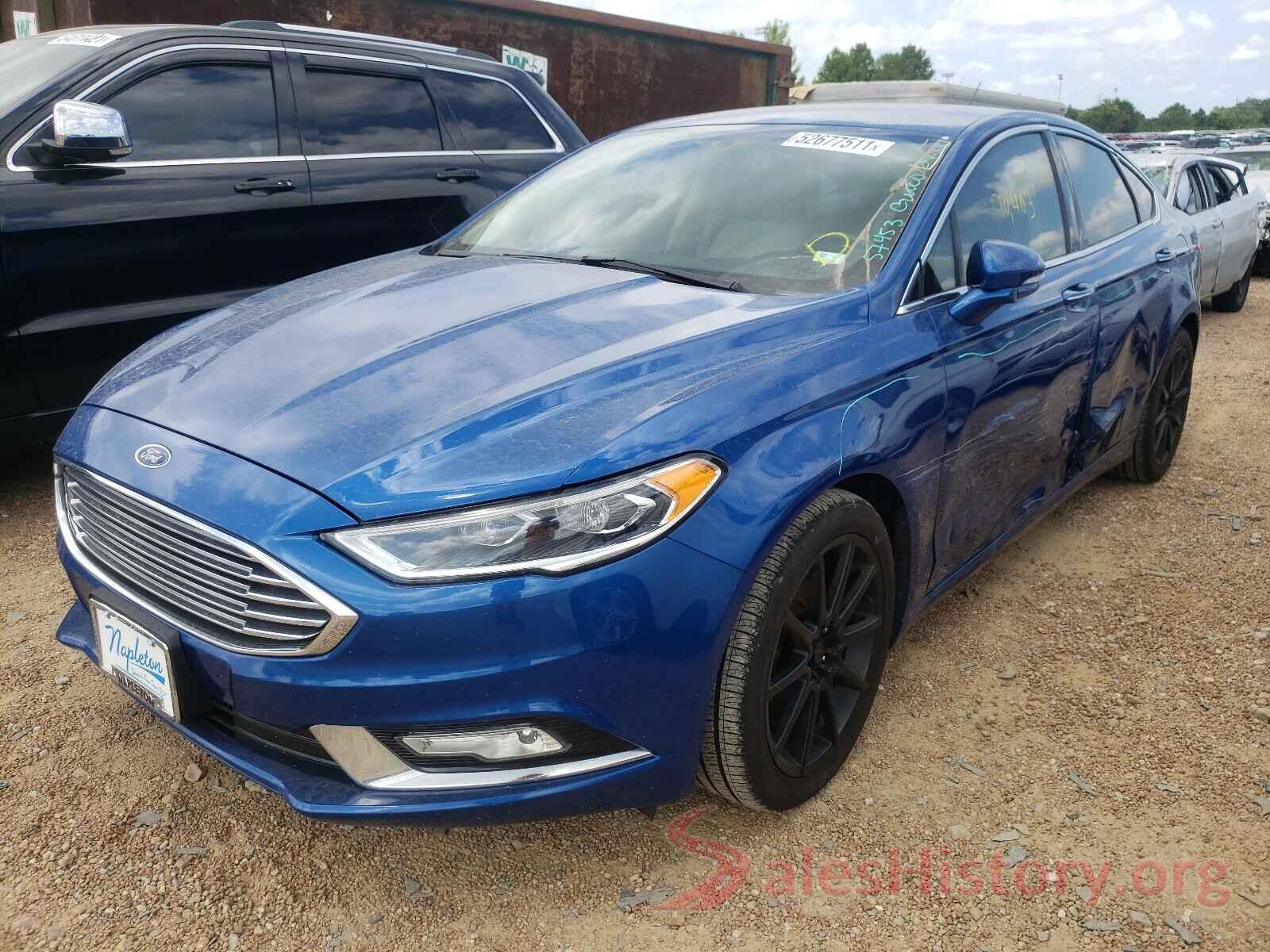 3FA6P0HD1HR407615 2017 FORD FUSION