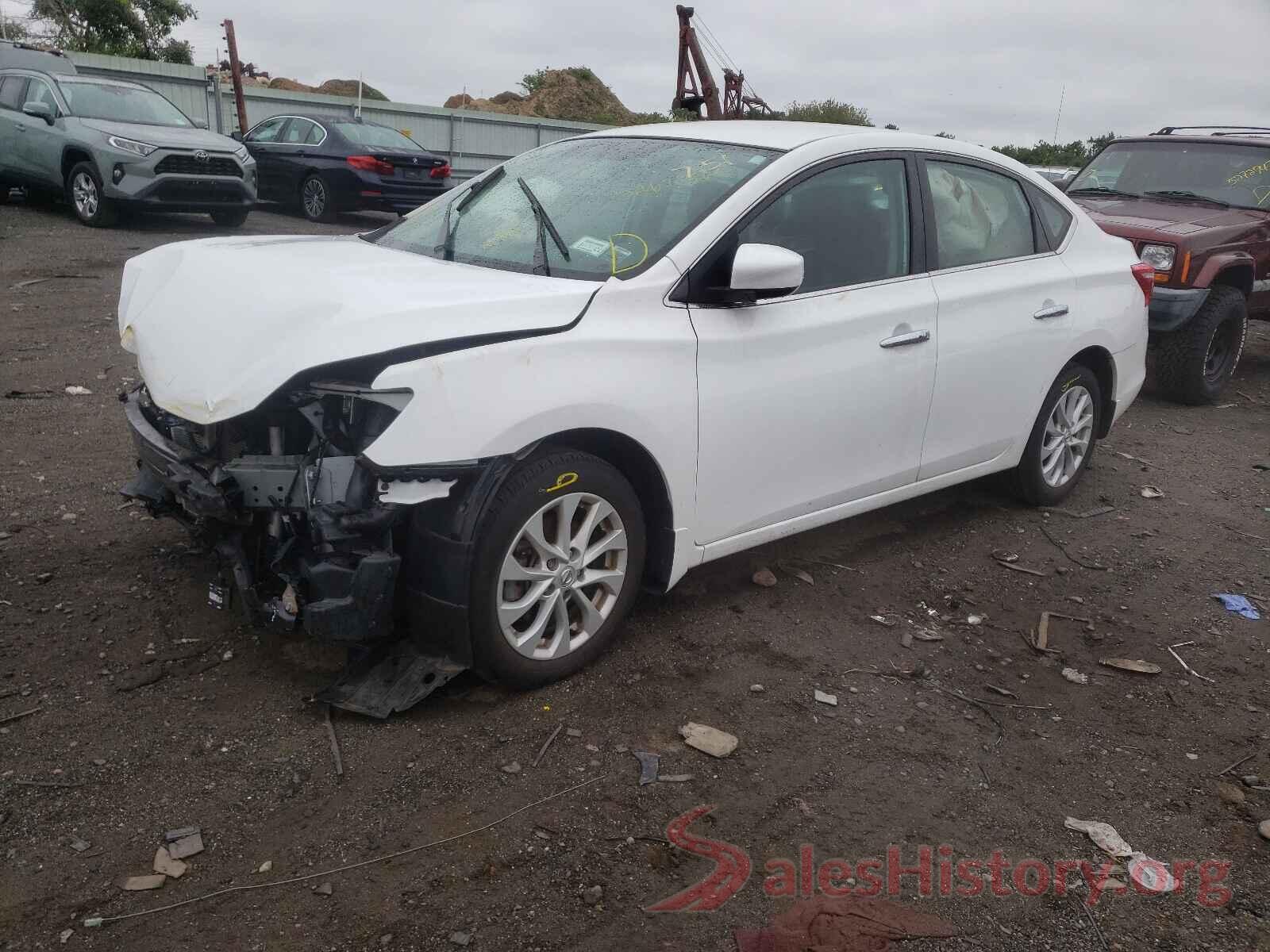 3N1AB7APXKY273929 2019 NISSAN SENTRA