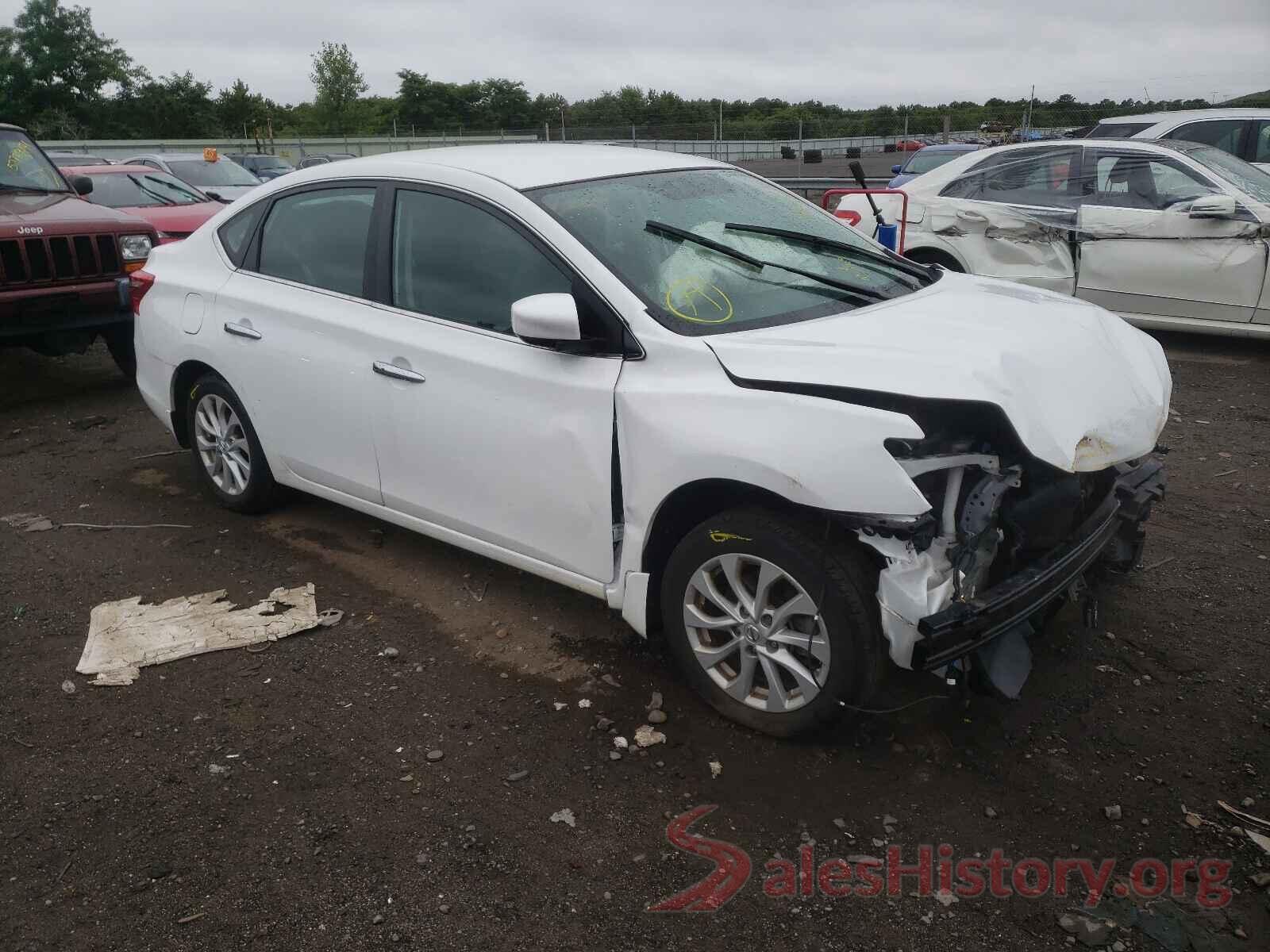 3N1AB7APXKY273929 2019 NISSAN SENTRA