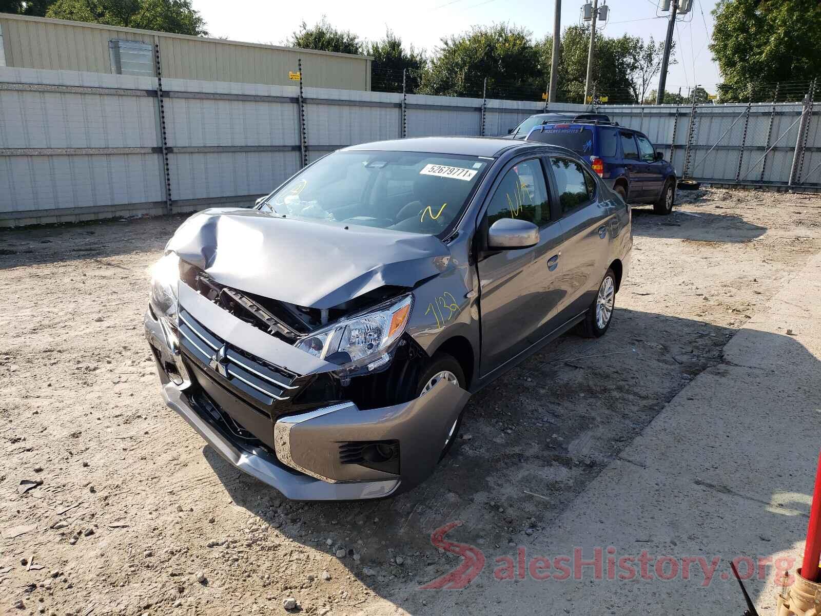 ML32FUFJ9MHF02937 2021 MITSUBISHI MIRAGE