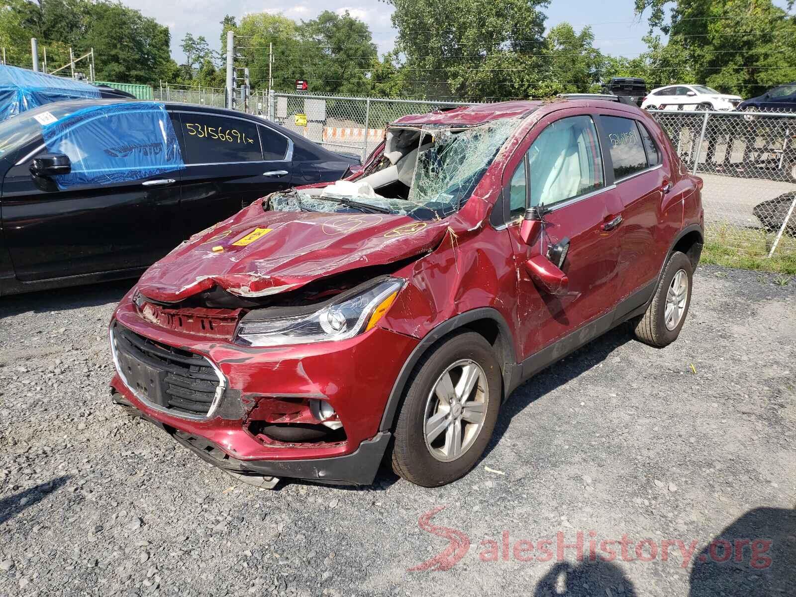 3GNCJPSBXKL191232 2019 CHEVROLET TRAX