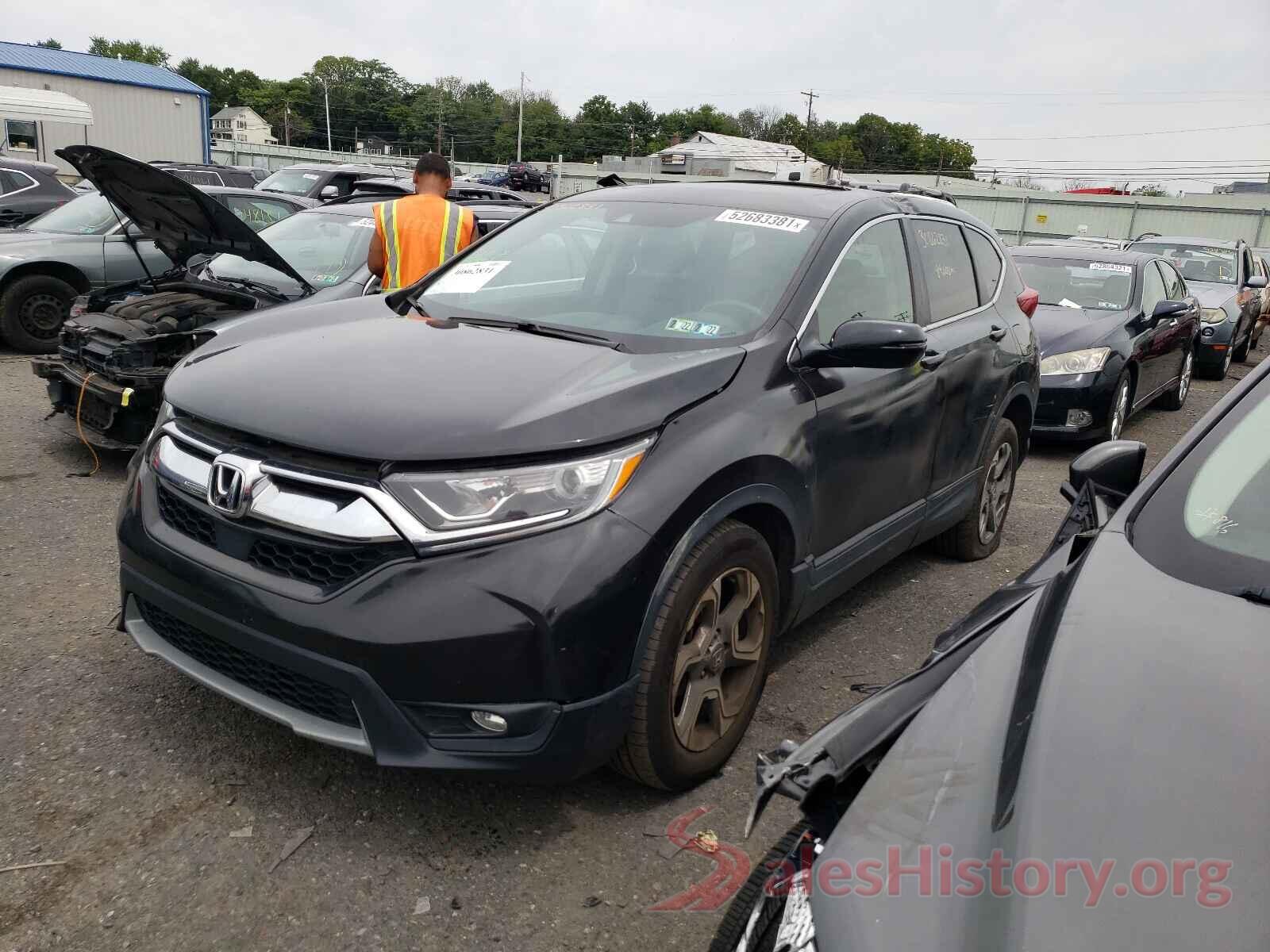 2HKRW2H8XJH667576 2018 HONDA CRV