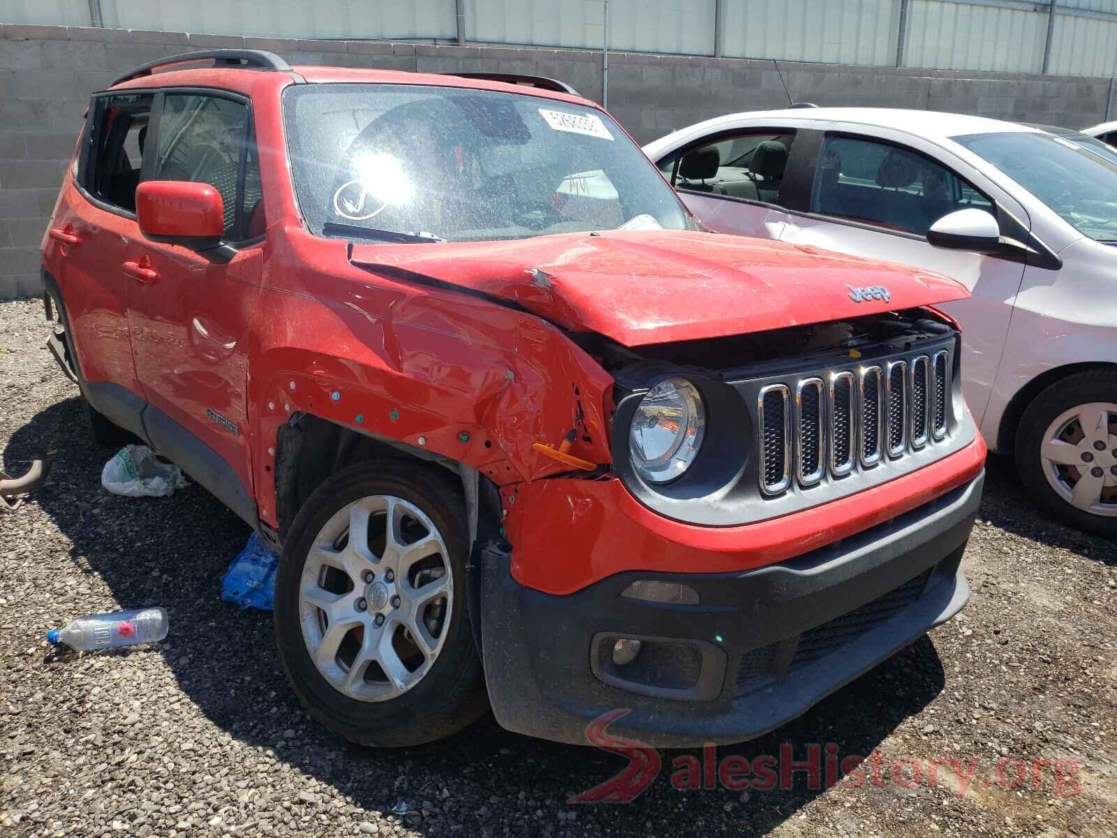 ZACCJABT2GPC51646 2016 JEEP RENEGADE