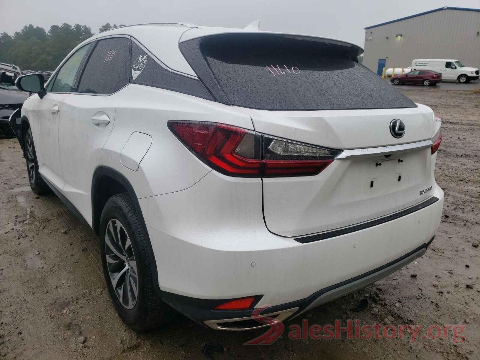 2T2HZMDA9LC233822 2020 LEXUS RX350