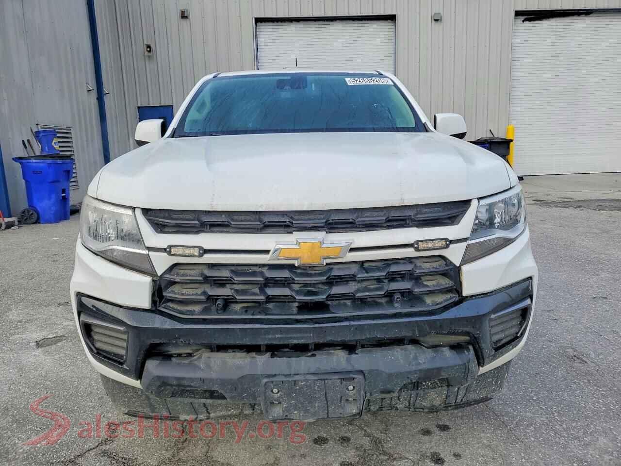 2022 CHEVROLET COLORADO VIN 1GCHSCEA0N1141670, rear view