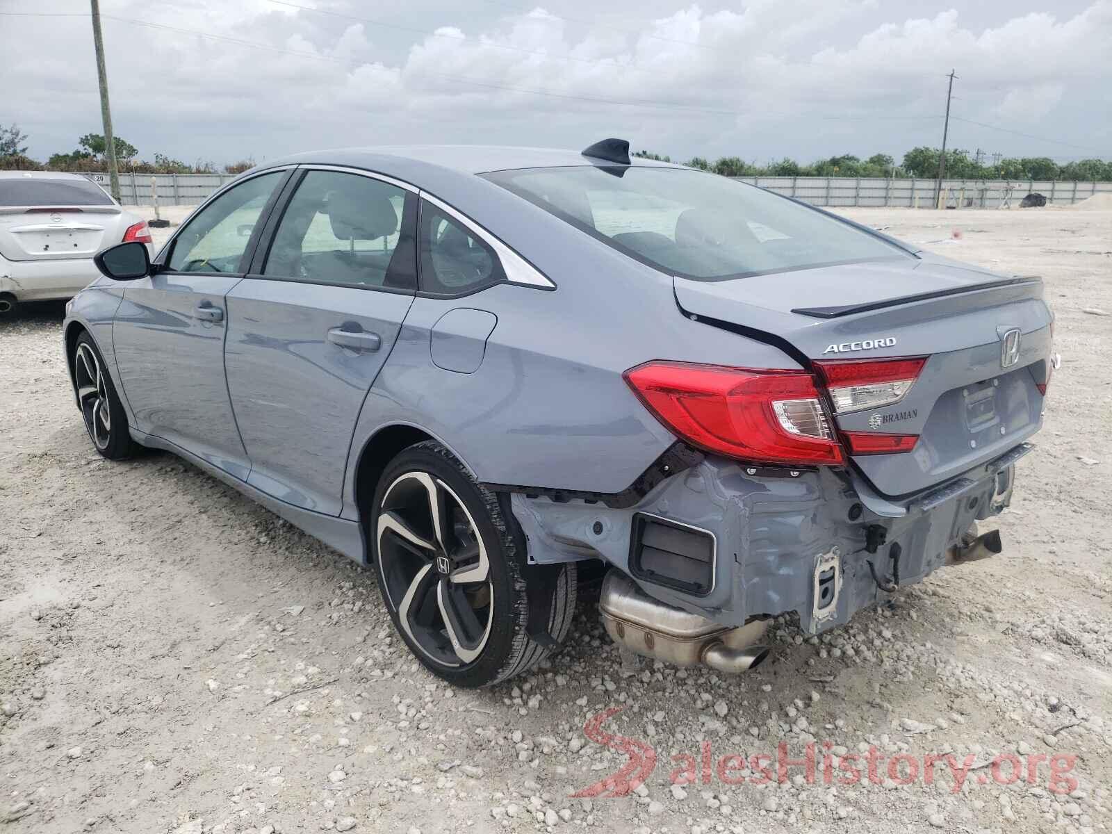 1HGCV1F3XMA087929 2021 HONDA ACCORD