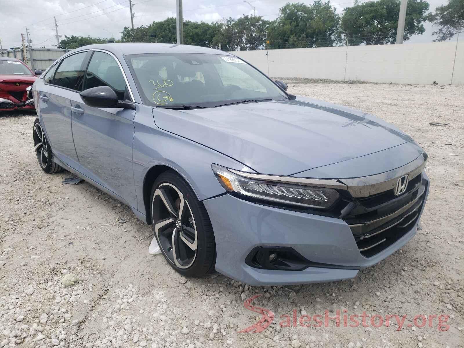 1HGCV1F3XMA087929 2021 HONDA ACCORD