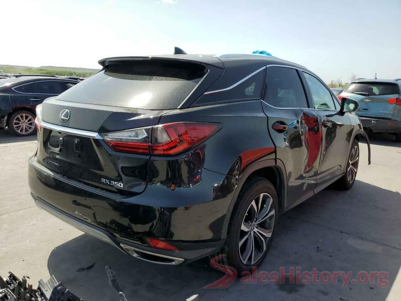 2T2HZMAAXMC182529 2021 LEXUS RX350