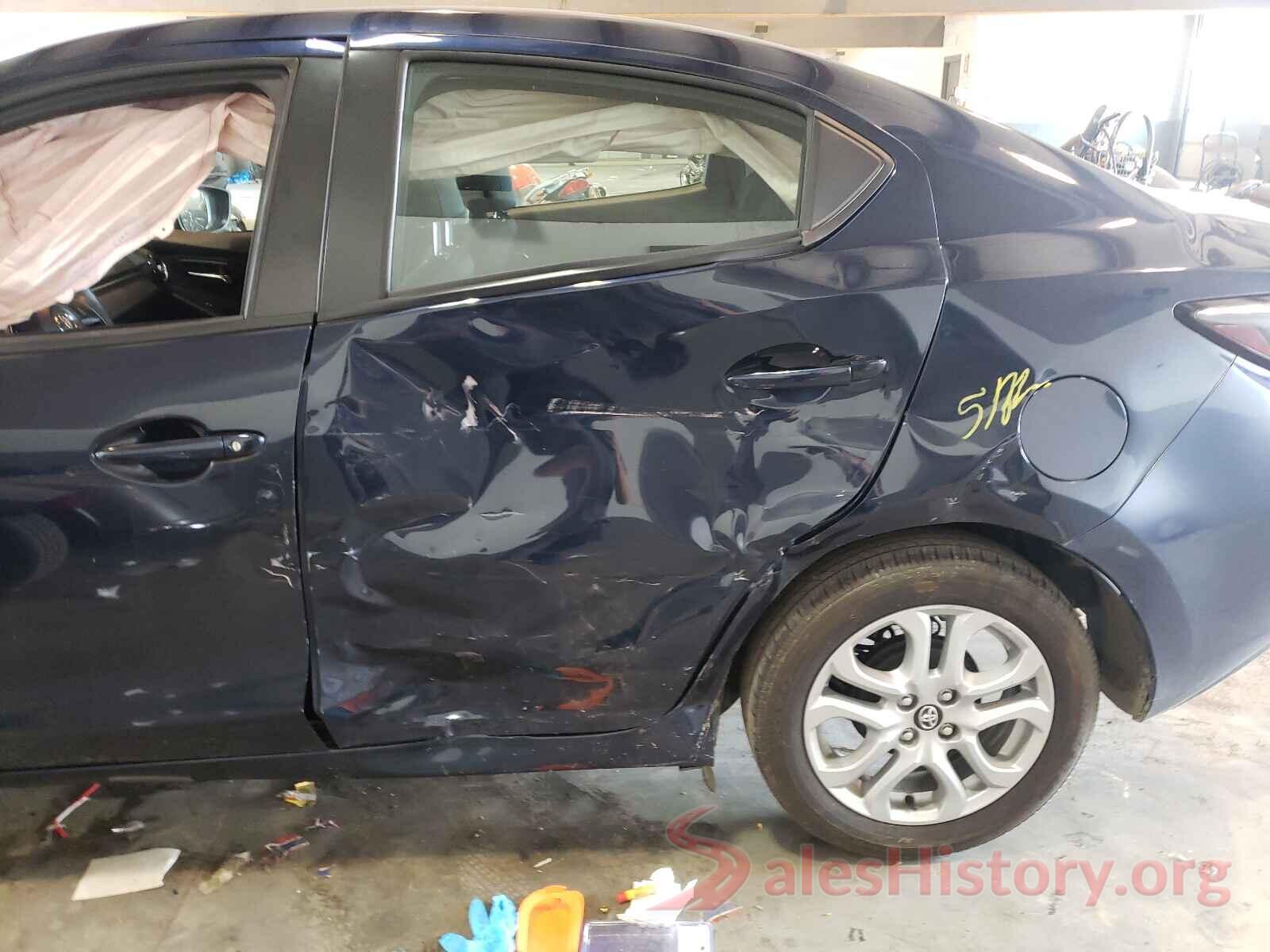 3MYDLBYV0JY310601 2018 TOYOTA YARIS