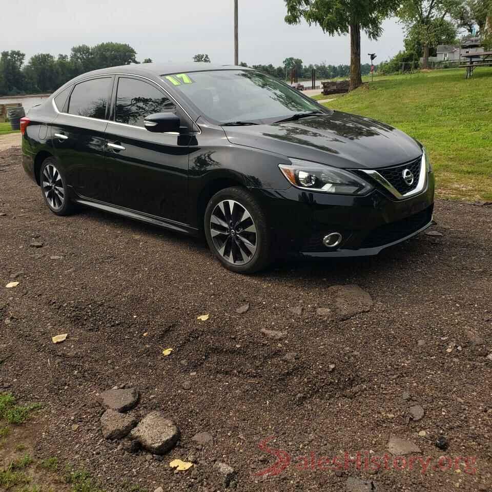 3N1AB7AP3HY259198 2017 NISSAN SENTRA