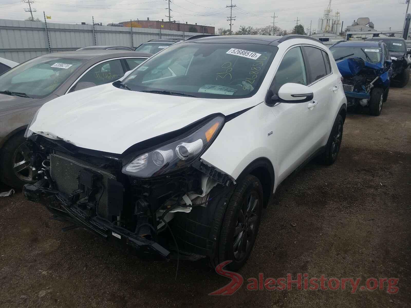 KNDP6CAC6L7743765 2020 KIA SPORTAGE