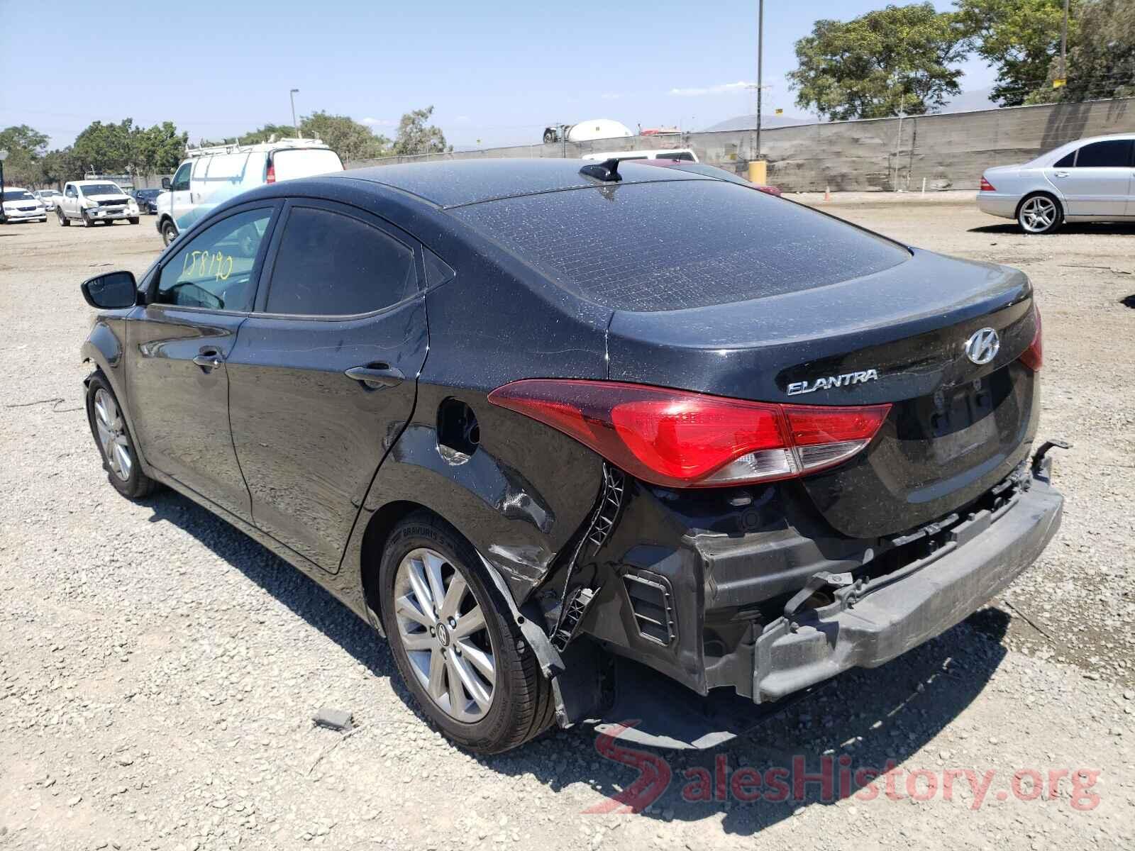 5NPDH4AE2GH766806 2016 HYUNDAI ELANTRA