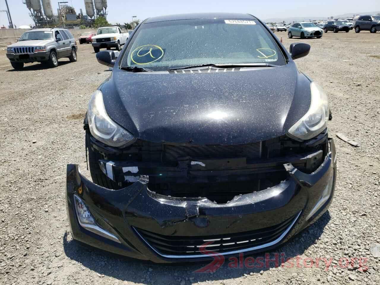 5NPDH4AE2GH766806 2016 HYUNDAI ELANTRA