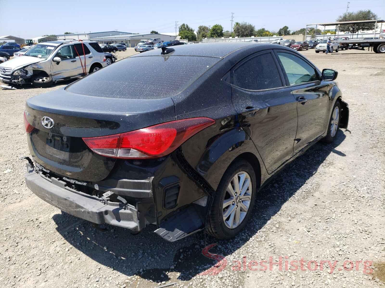 5NPDH4AE2GH766806 2016 HYUNDAI ELANTRA