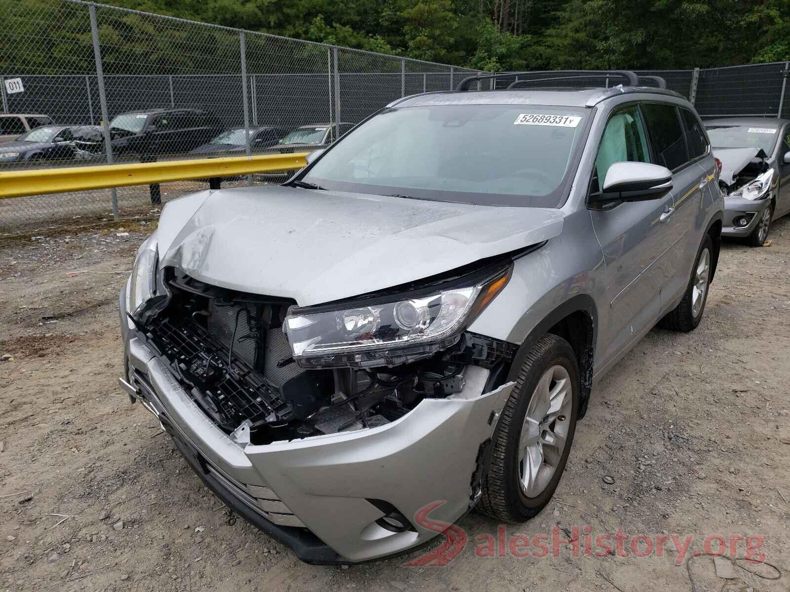 5TDDZRFH9JS882082 2018 TOYOTA HIGHLANDER