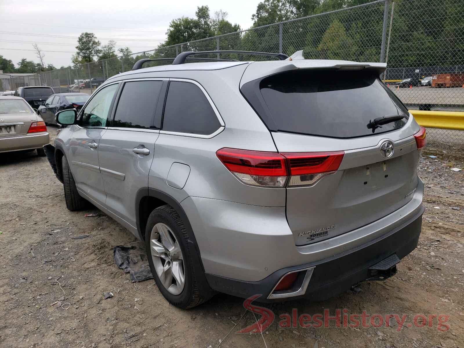 5TDDZRFH9JS882082 2018 TOYOTA HIGHLANDER