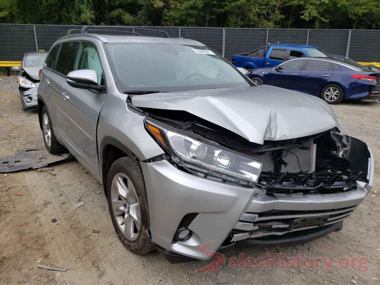 5TDDZRFH9JS882082 2018 TOYOTA HIGHLANDER