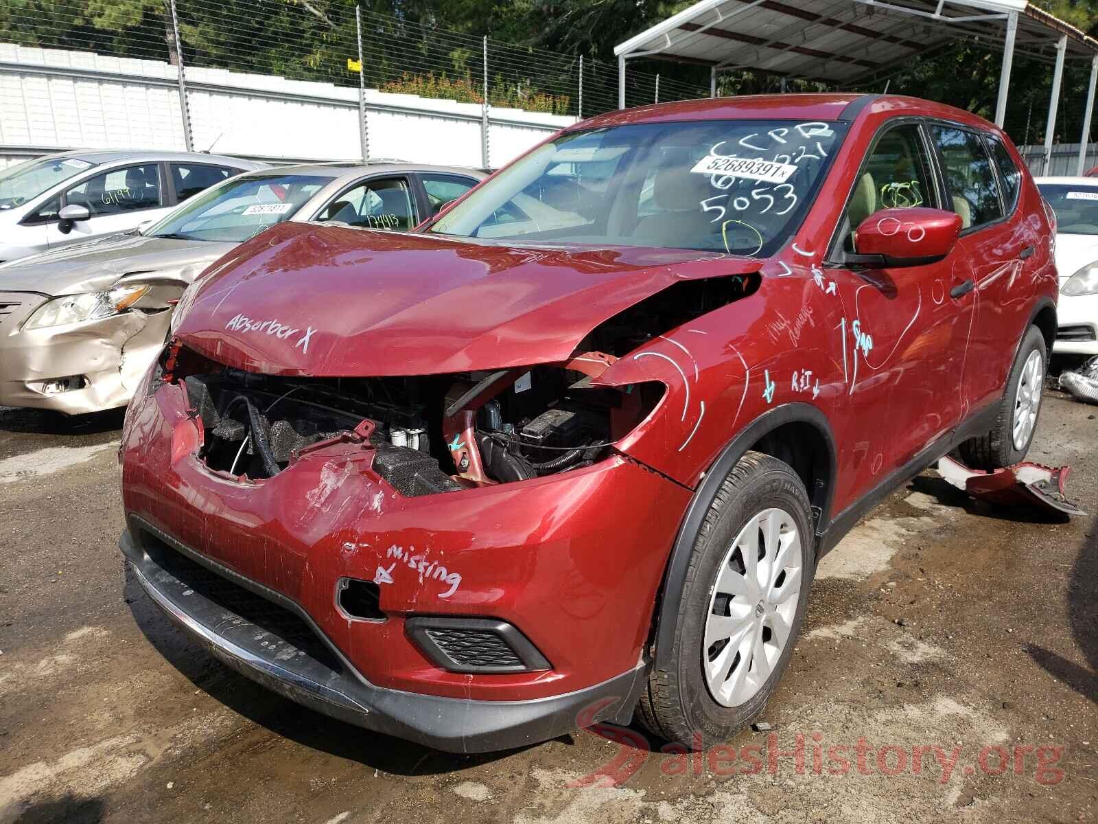 5N1AT2MT9GC925053 2016 NISSAN ROGUE