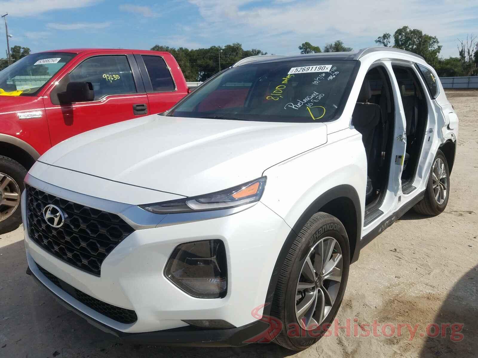 5NMS53AD6KH005106 2019 HYUNDAI SANTA FE