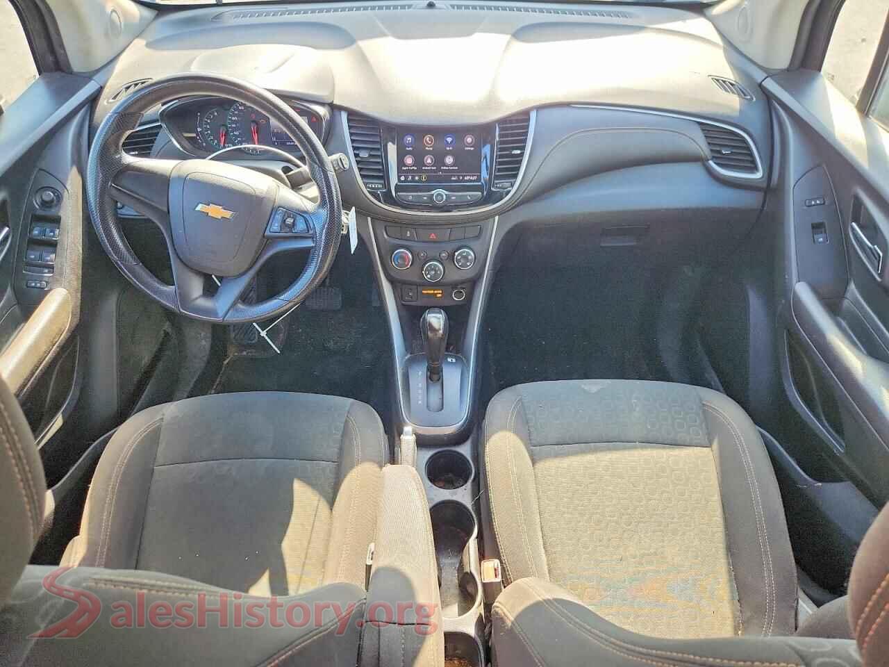 2020 CHEVROLET TRAX VIN KL7CJKSB4LB085161, interior dashboard