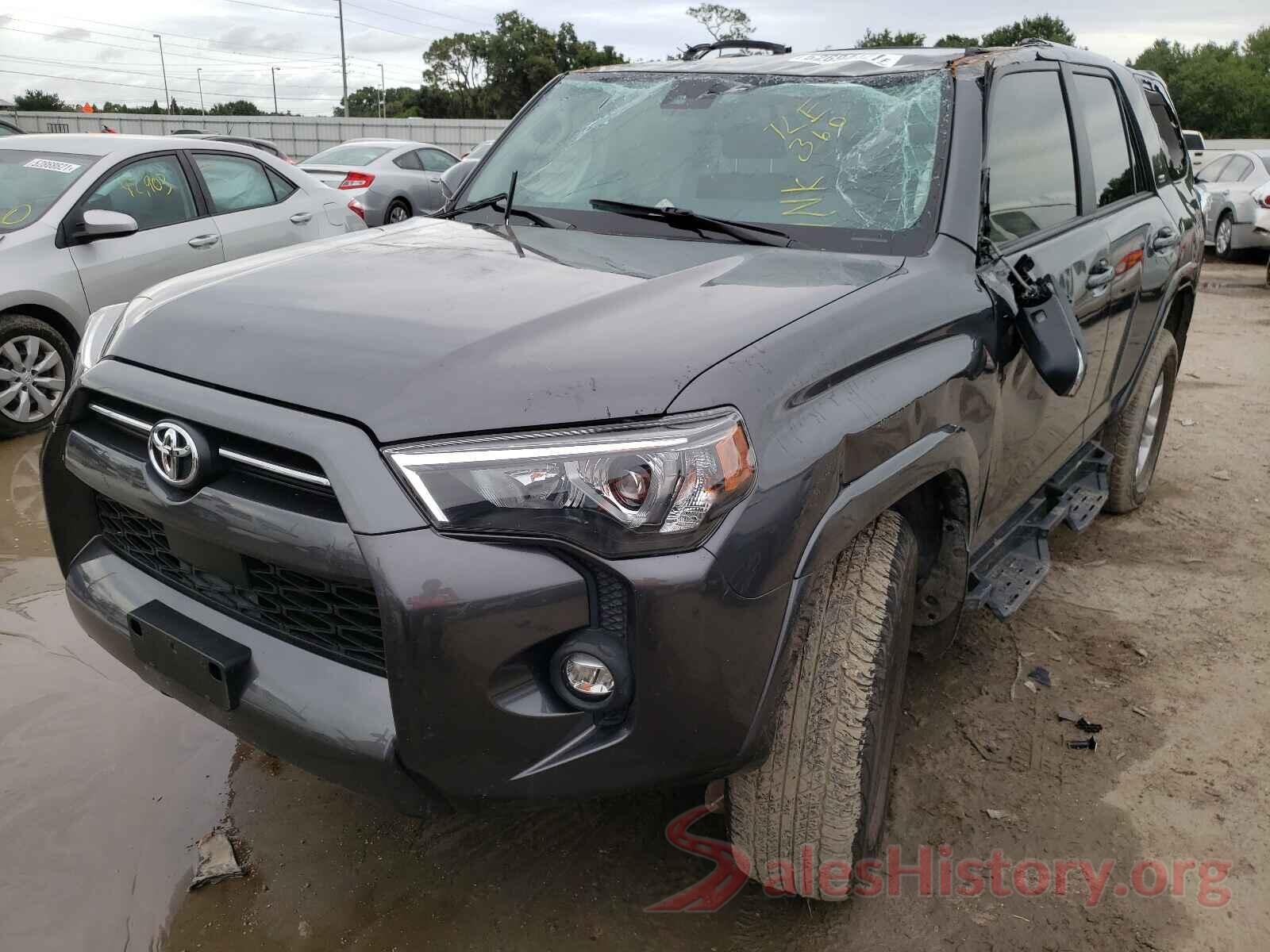 JTENU5JR6M5848442 2021 TOYOTA 4RUNNER