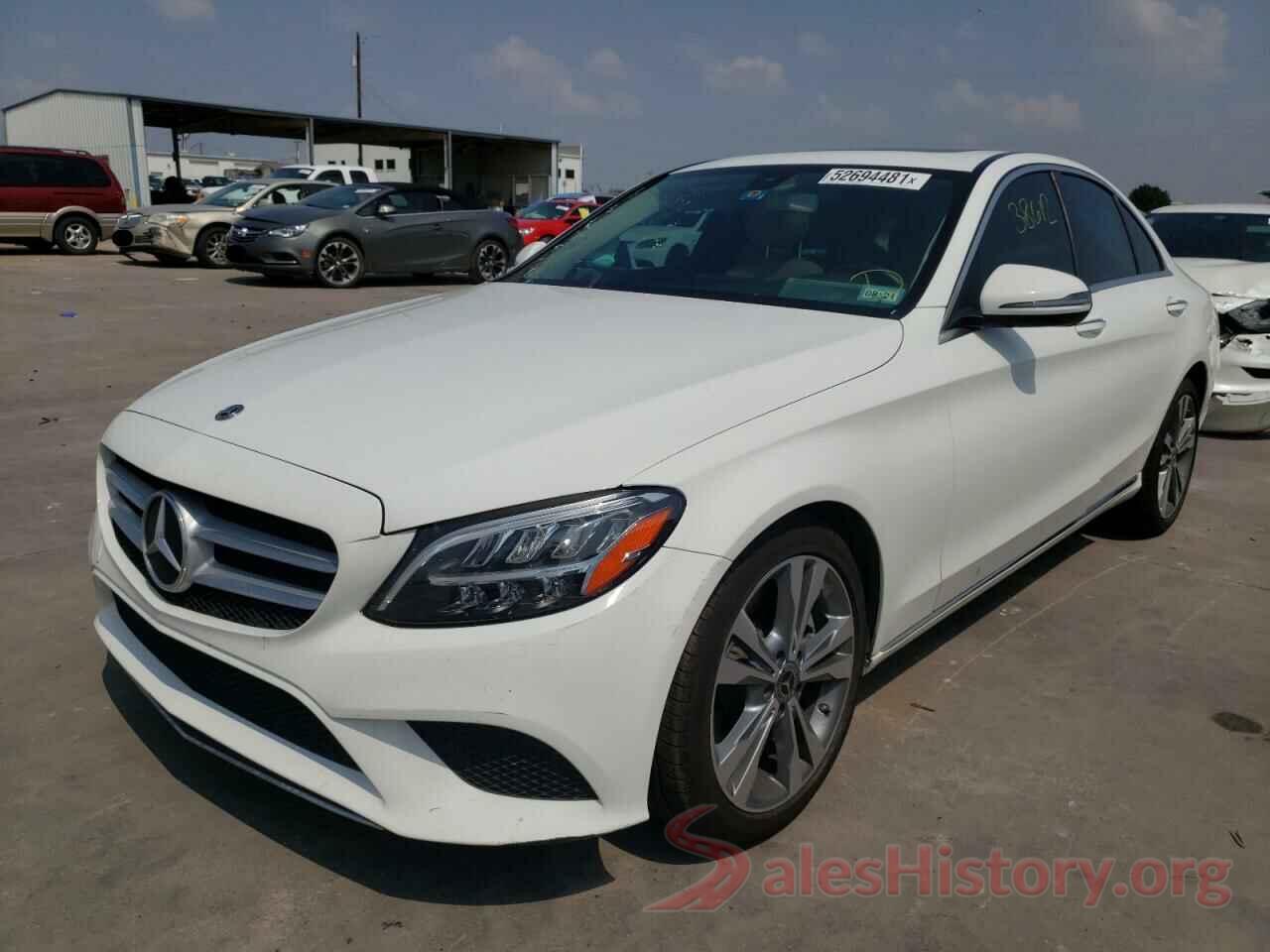 55SWF8DB0KU301857 2019 MERCEDES-BENZ C-CLASS