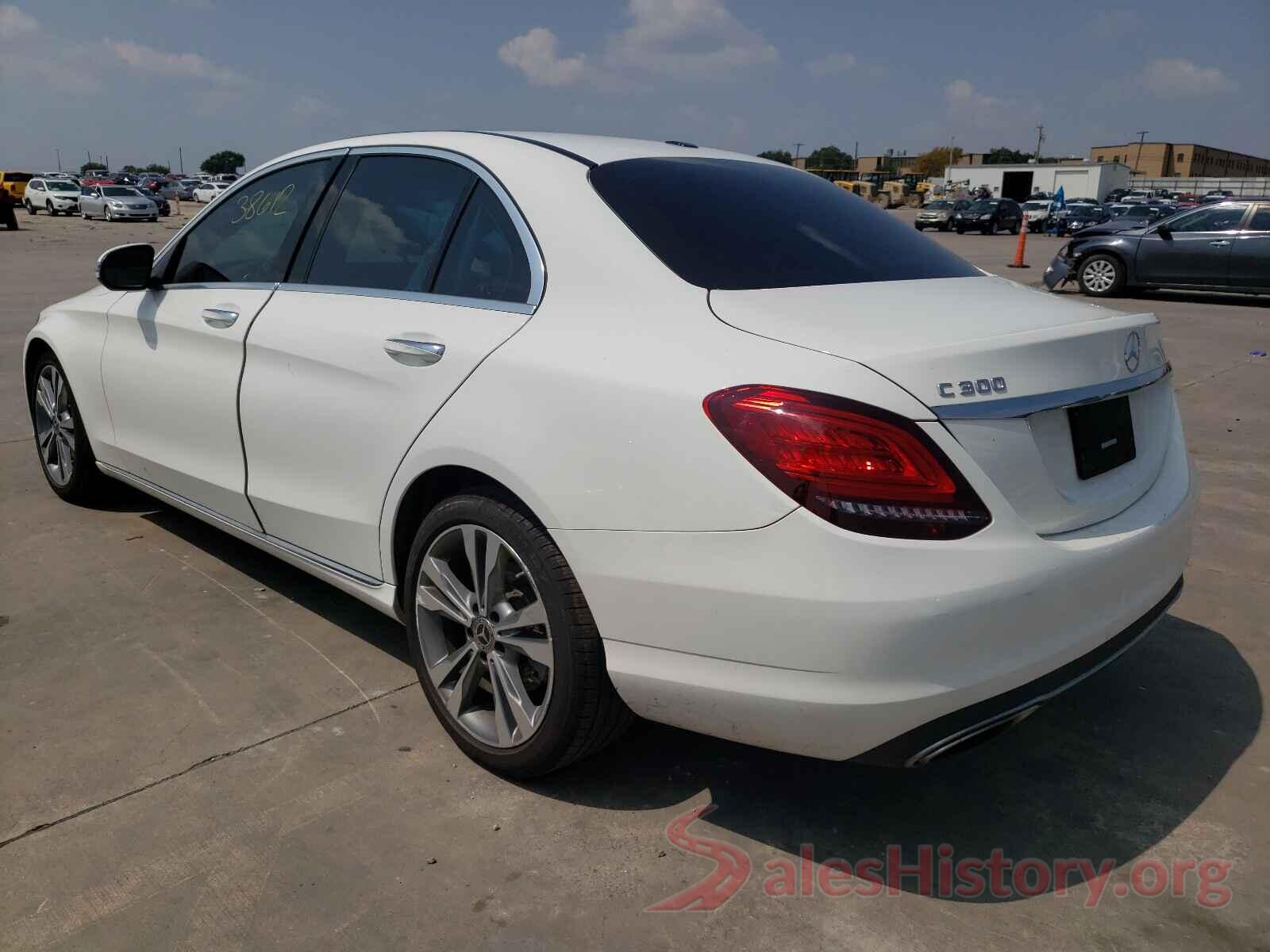 55SWF8DB0KU301857 2019 MERCEDES-BENZ C-CLASS