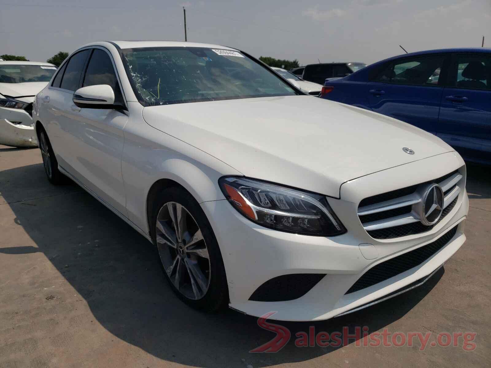 55SWF8DB0KU301857 2019 MERCEDES-BENZ C-CLASS