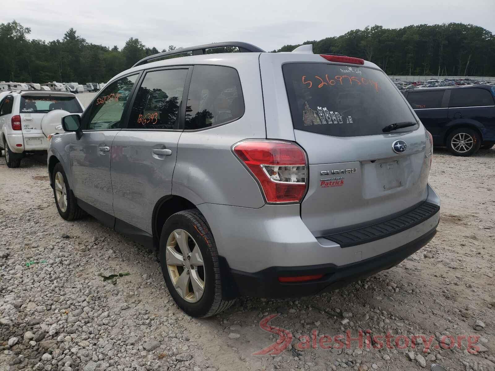 JF2SJADCXGH462143 2016 SUBARU FORESTER