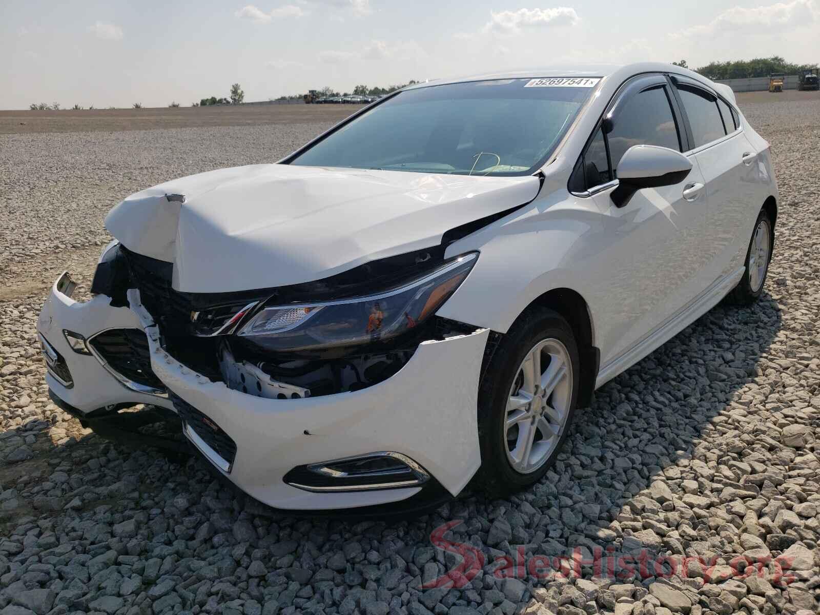 3G1BE6SM7JS645874 2018 CHEVROLET CRUZE