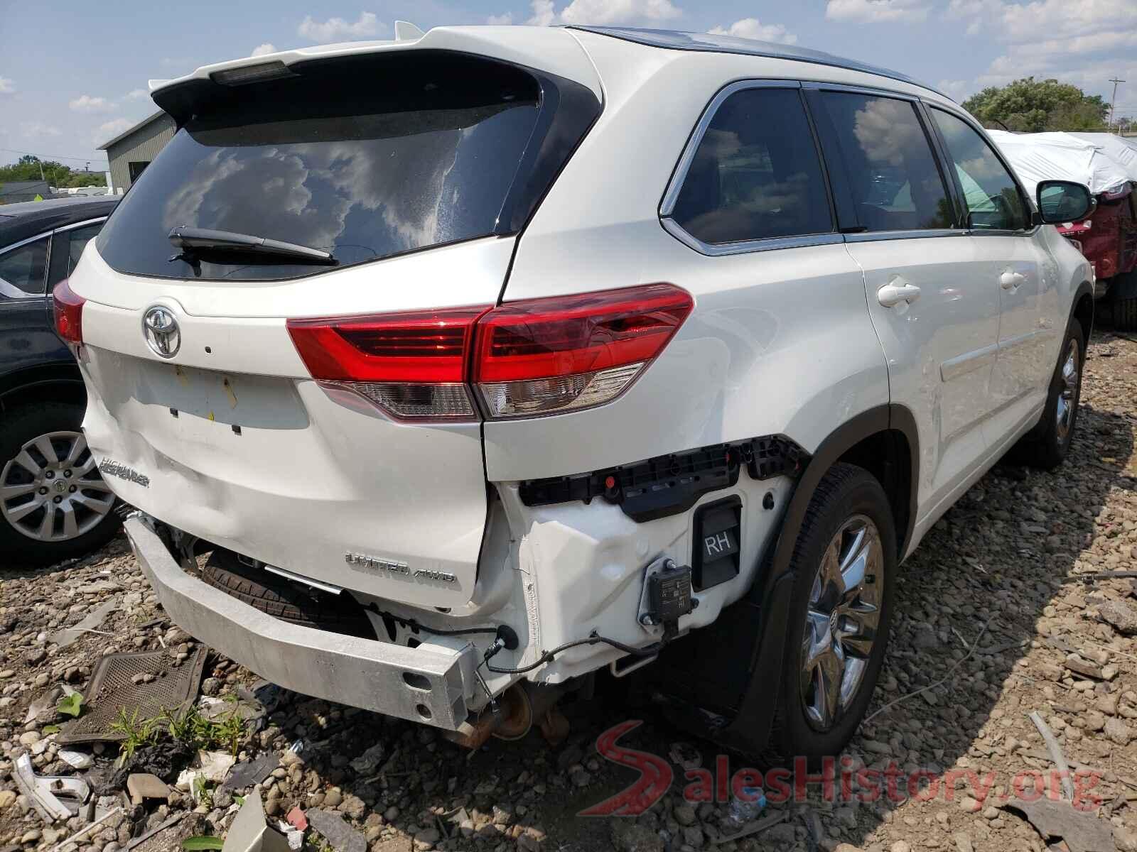 5TDDZRFH7KS959484 2019 TOYOTA HIGHLANDER