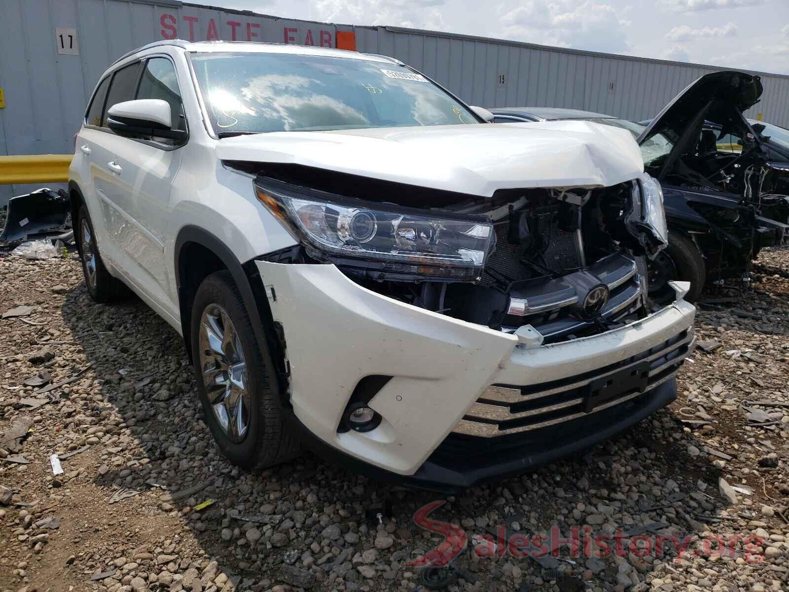 5TDDZRFH7KS959484 2019 TOYOTA HIGHLANDER